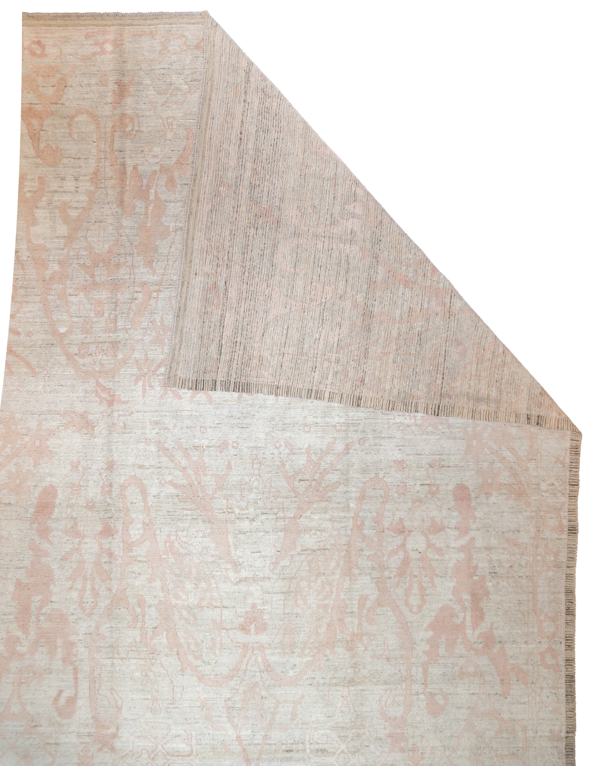 Fine Vintage Oushak Wool Rug 9'3'' x 12'3''
