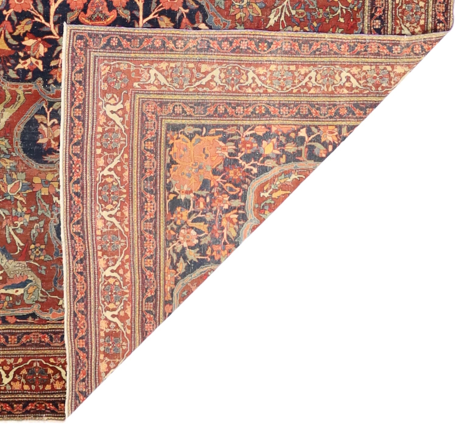 Antique Farahan Sarouk Rug 7'3" x 10' 0"