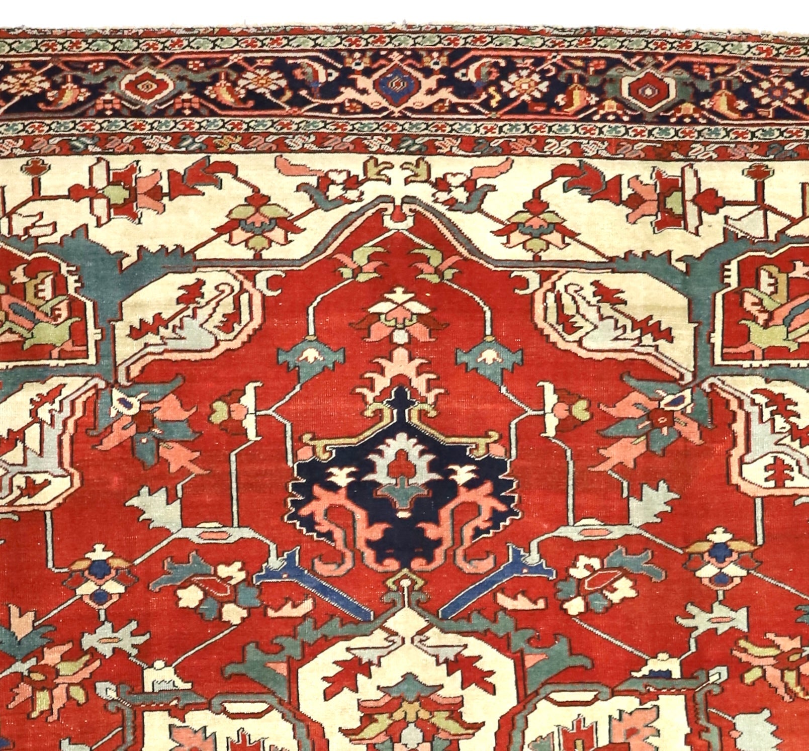 Antique Serapi Rug 9' 6" x 11' 8''