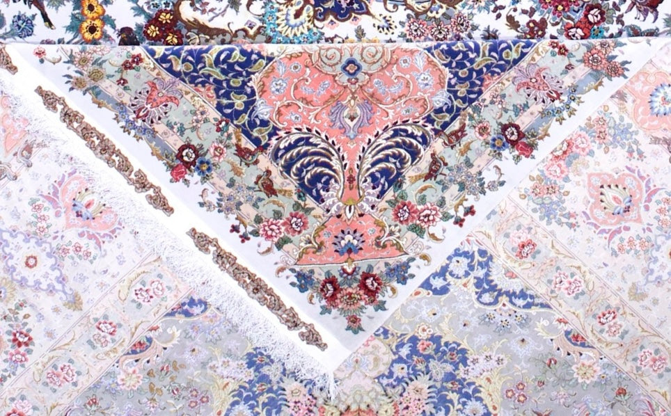 Extremely Fine Tabriz Rug 13'0" x 20' 0"