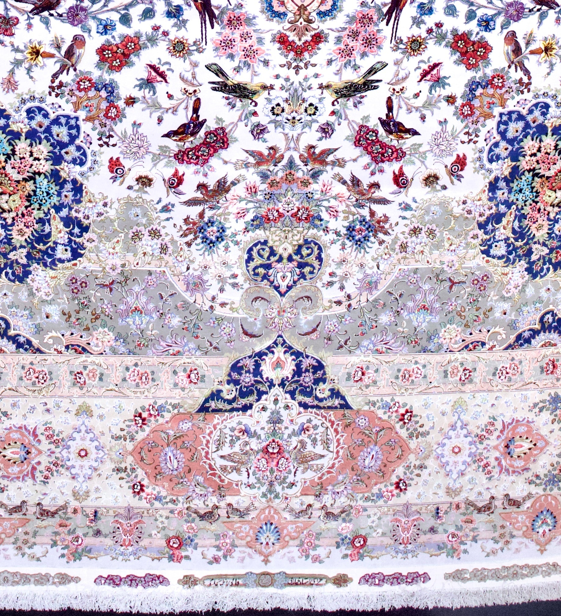 Extremely Fine Tabriz Rug 13'0" x 20' 0"