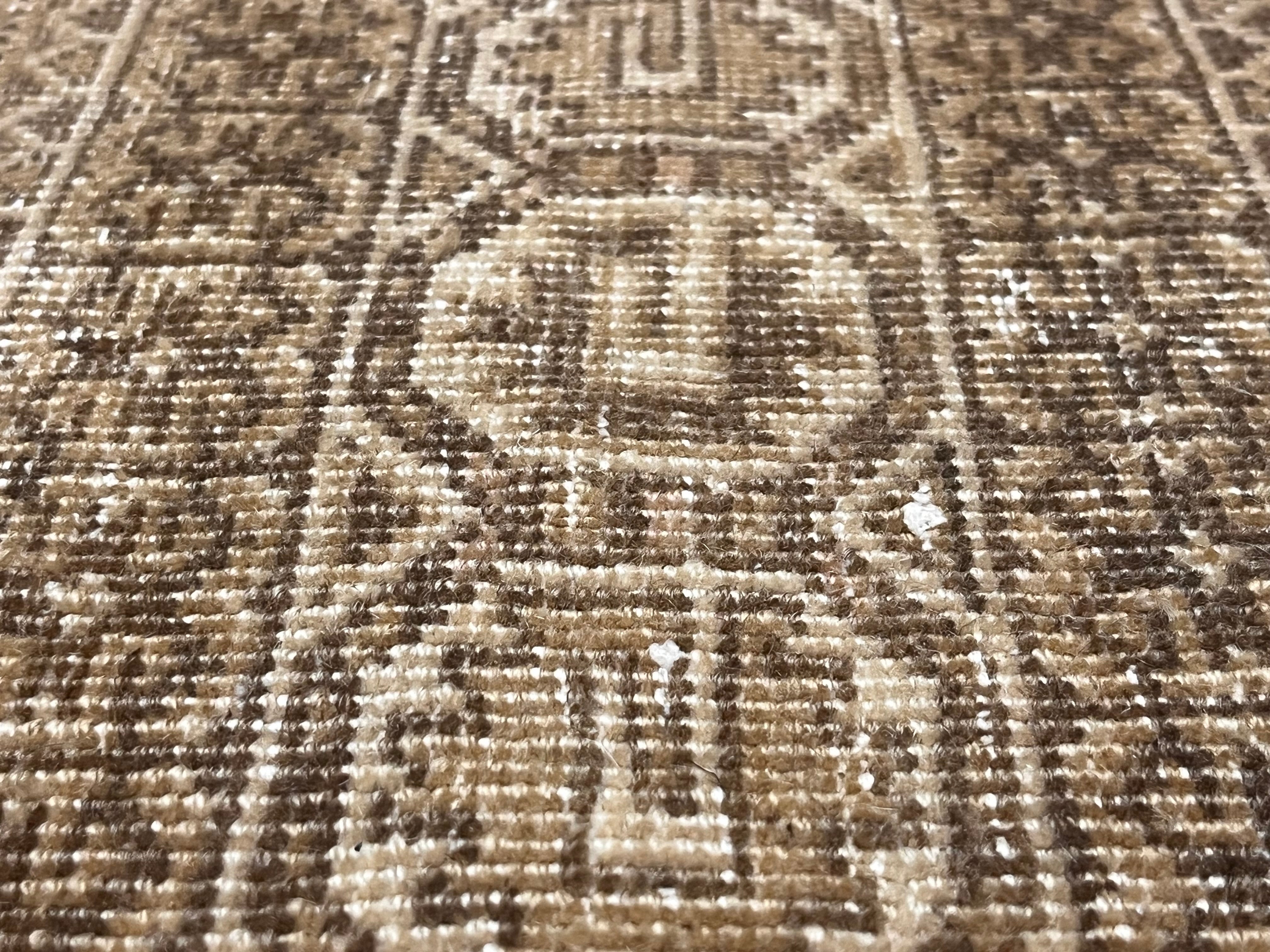 Antique Yamoud Rug 7'1" x 10' 7''