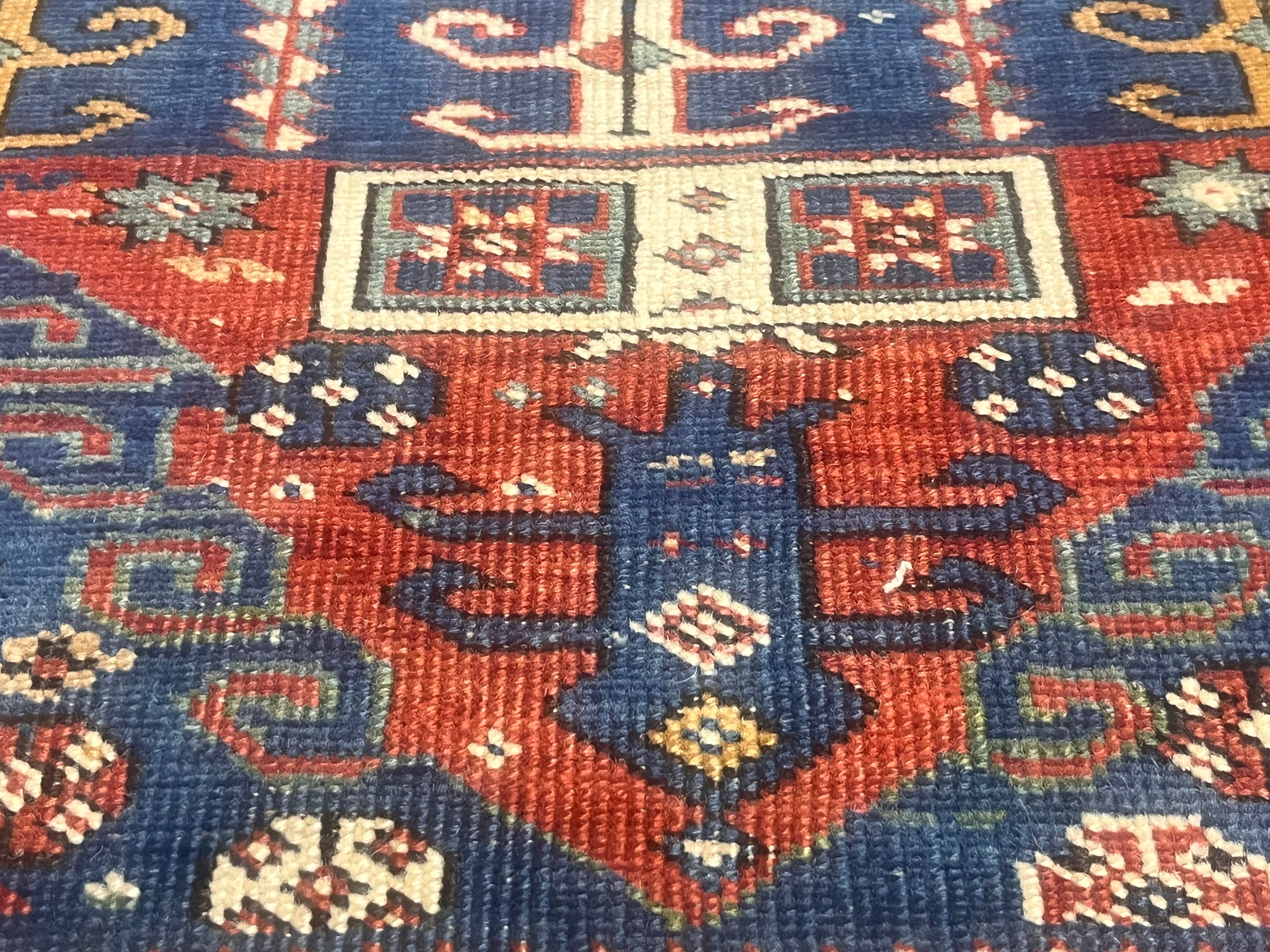 Antique Caucasian Shirvan Rug 2' 11'' x 4' 3''