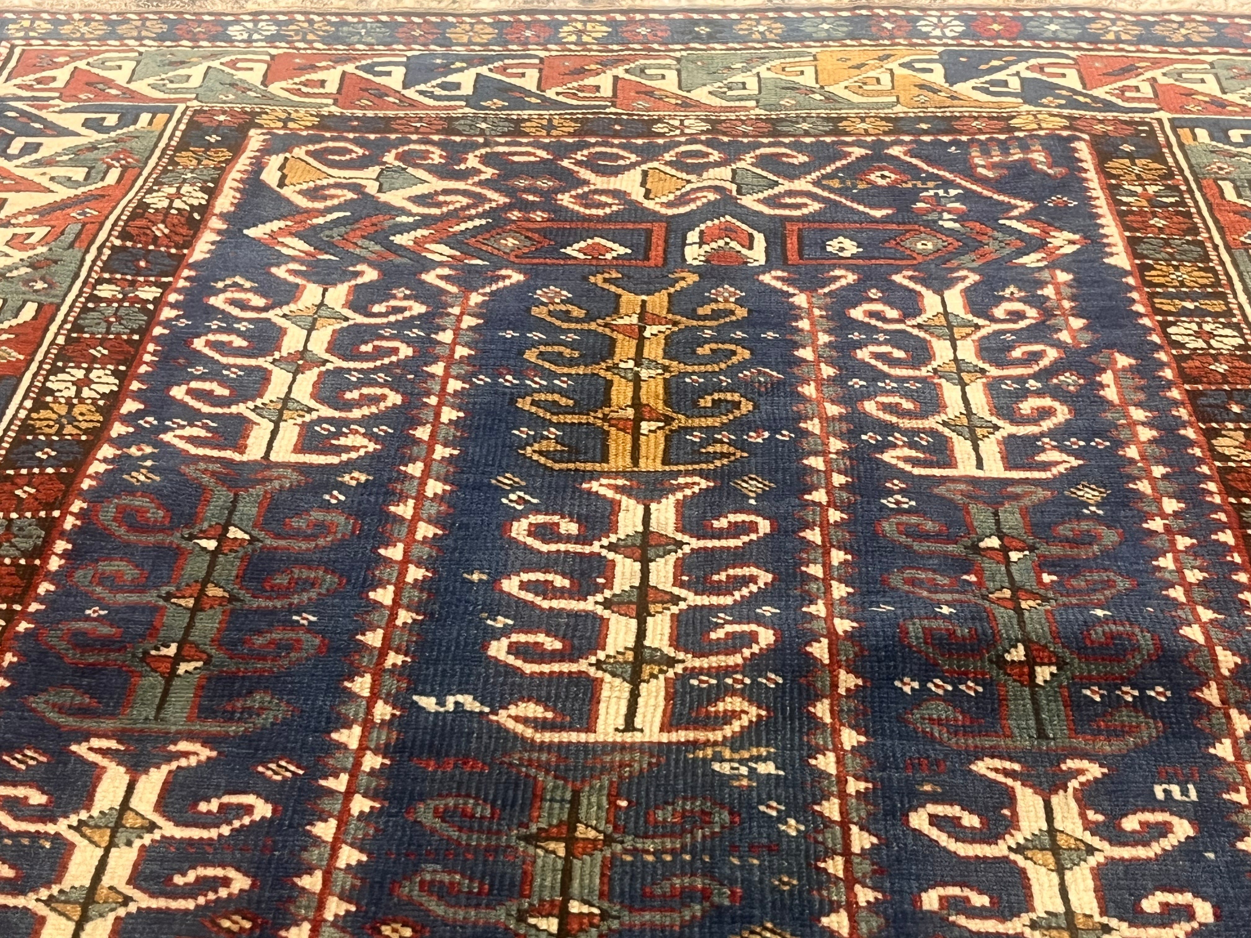Antique Caucasian Shirvan Rug 2' 11'' x 4' 3''