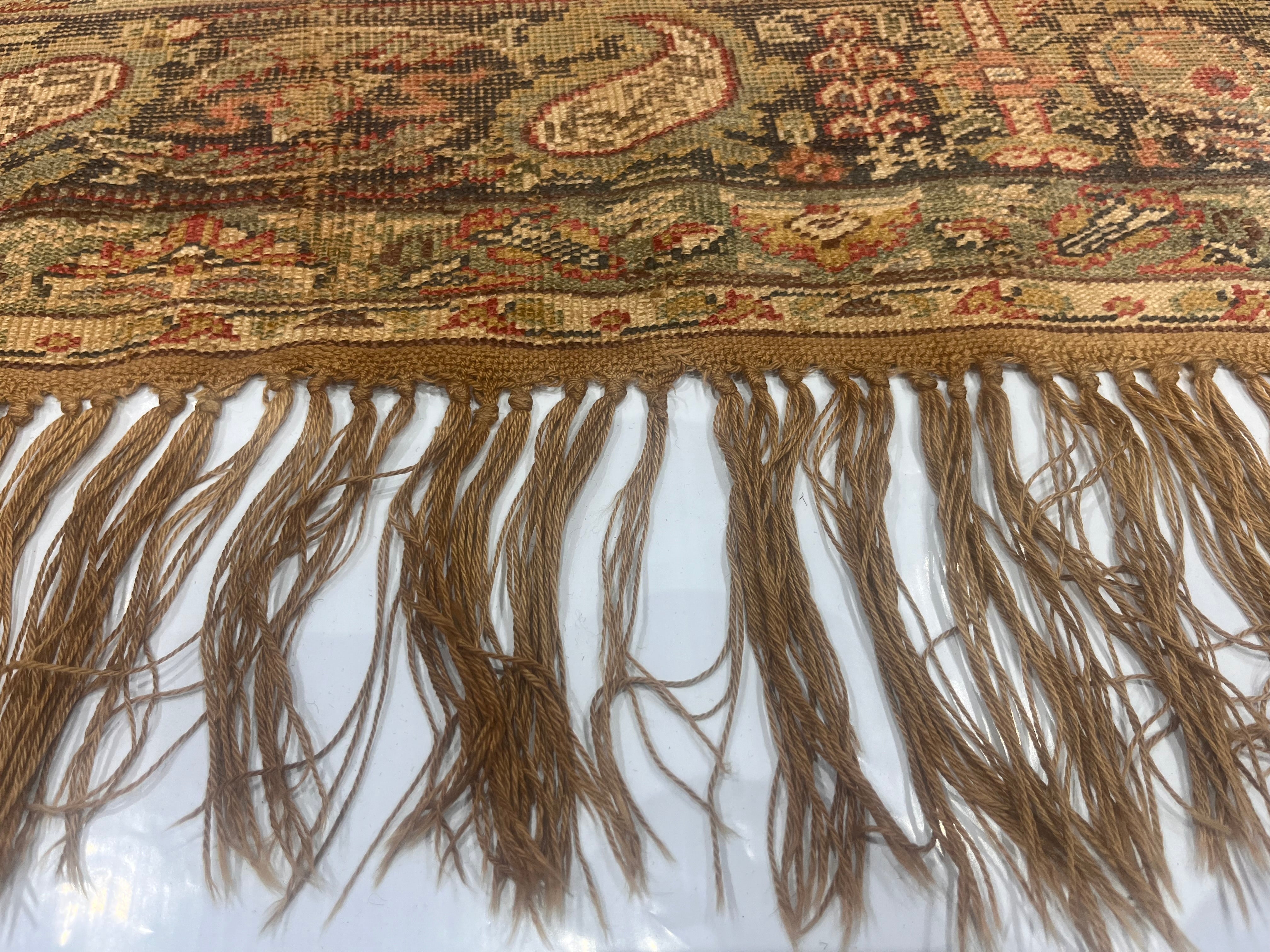 Fine Antique Silk Kayseri Rug 4'0" x 5' 11"