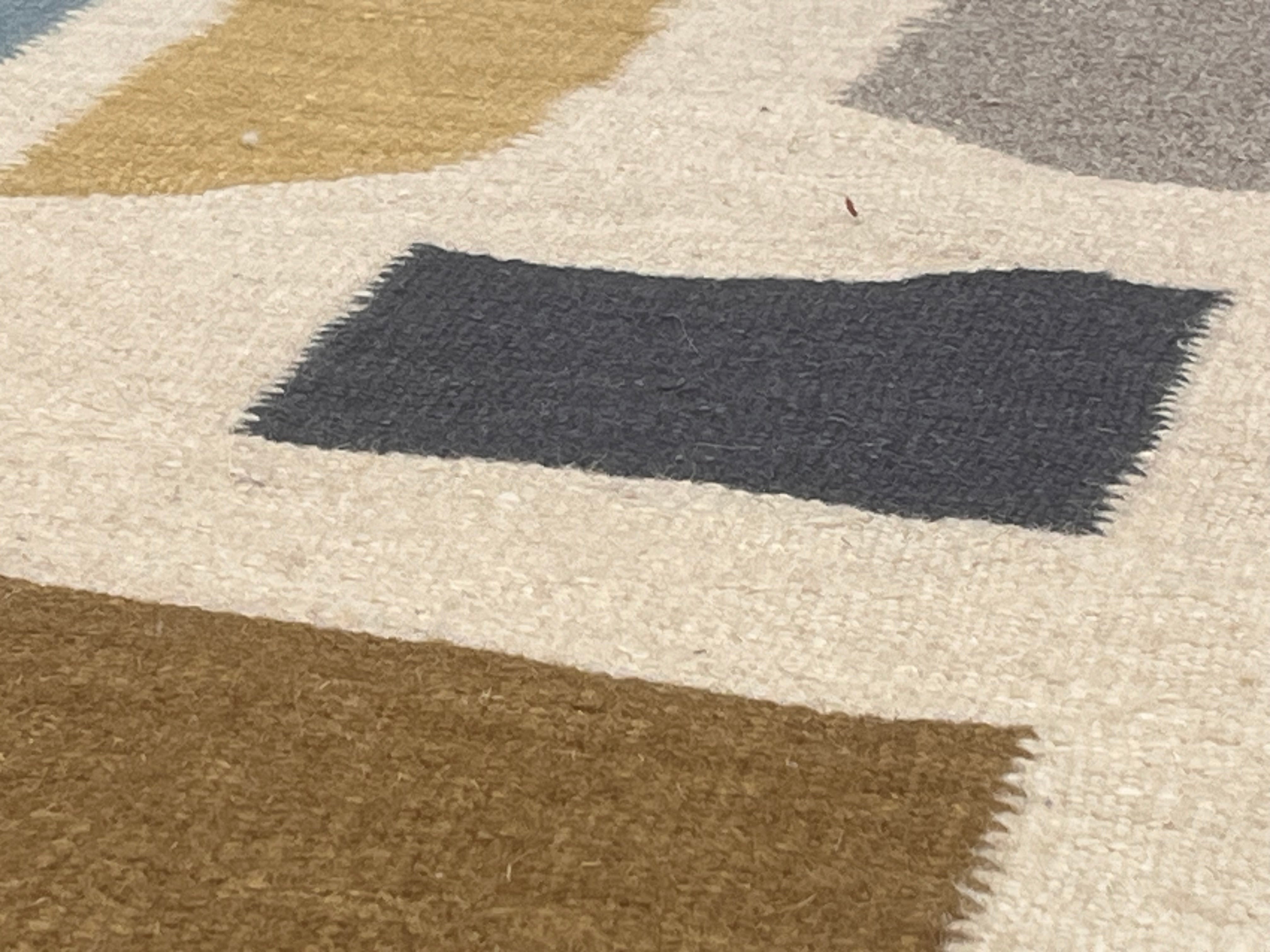Vintage Scandinavian Kilim Rug 5' 4" x 7' 2''