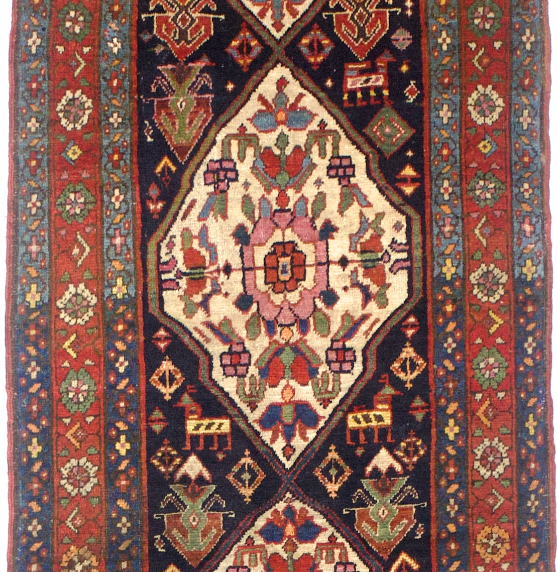 Antique Bakhshayesh Long Rug 3'2" x 12' 0"