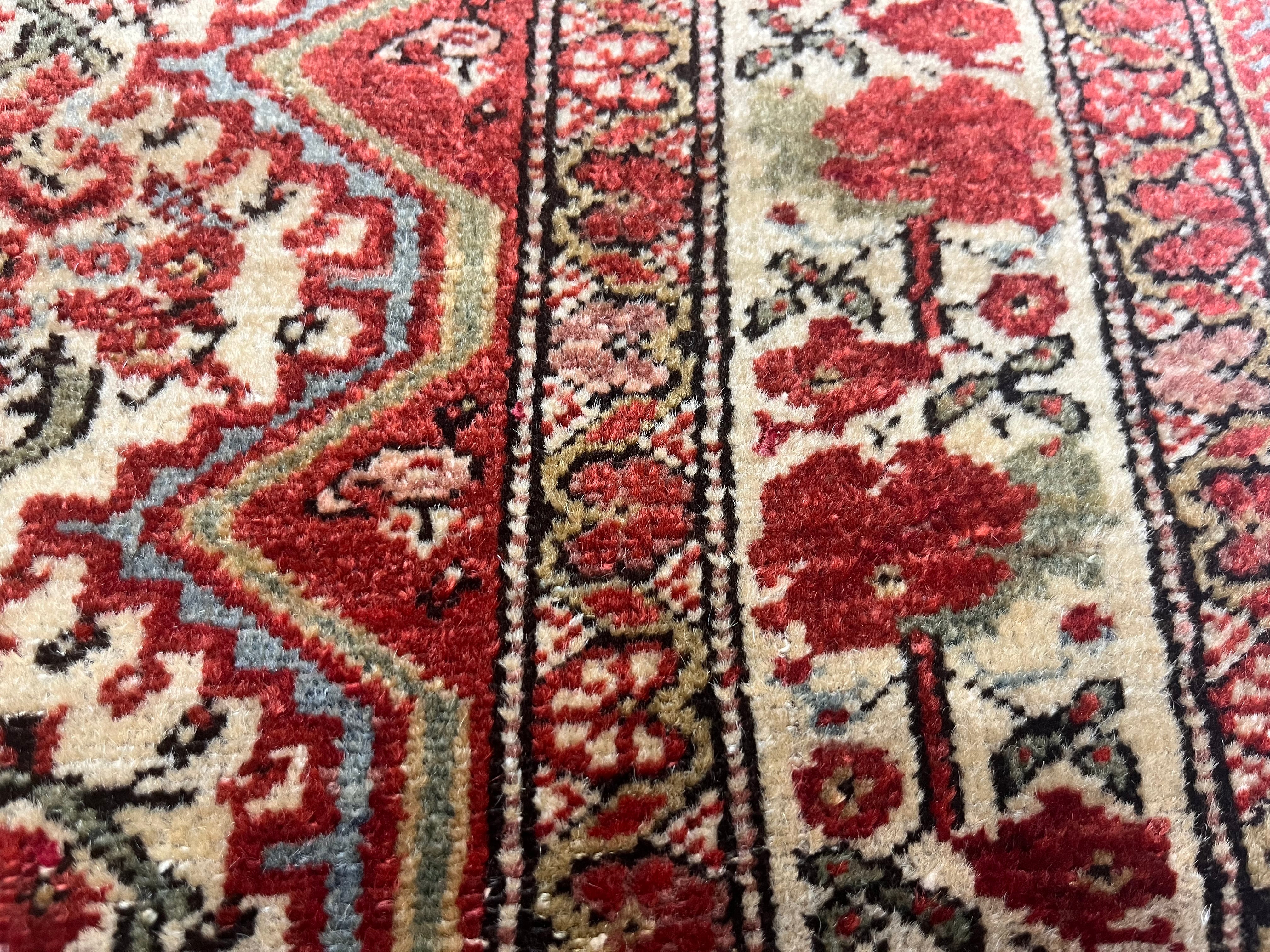 Antique Mishan Malayer Rug 4'3" x 6' 6"