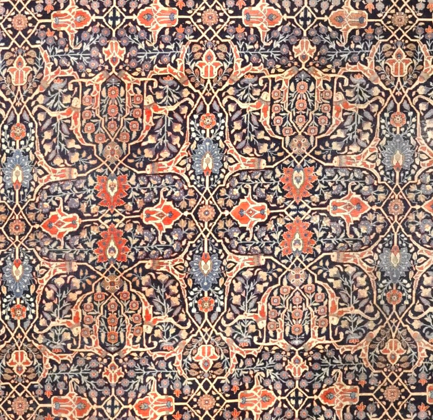 Antique Tabriz Rug 10'10" x 14' 0"