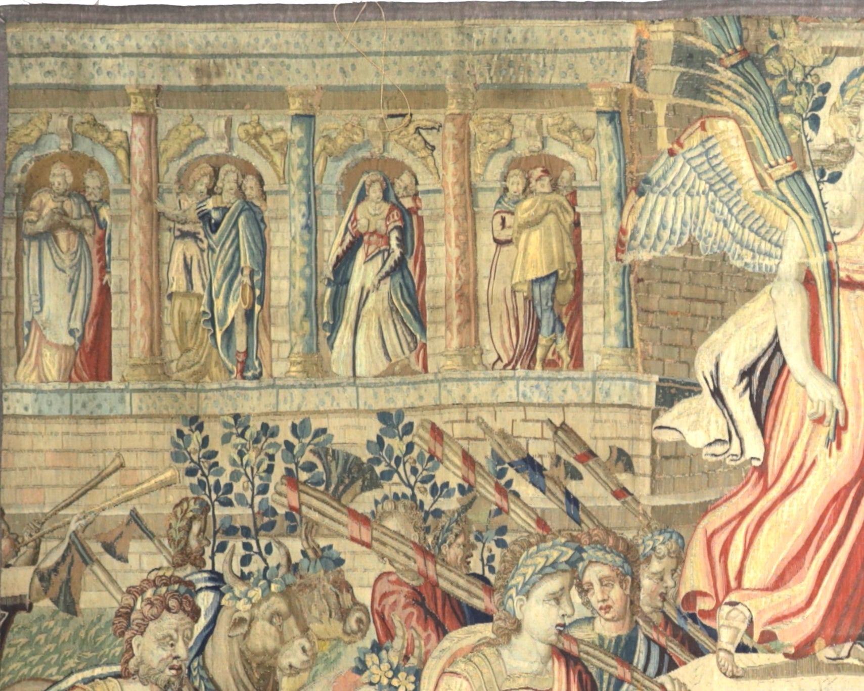 Fine Antique 16th Century French Tapestry 7' 7" x 11' 1"