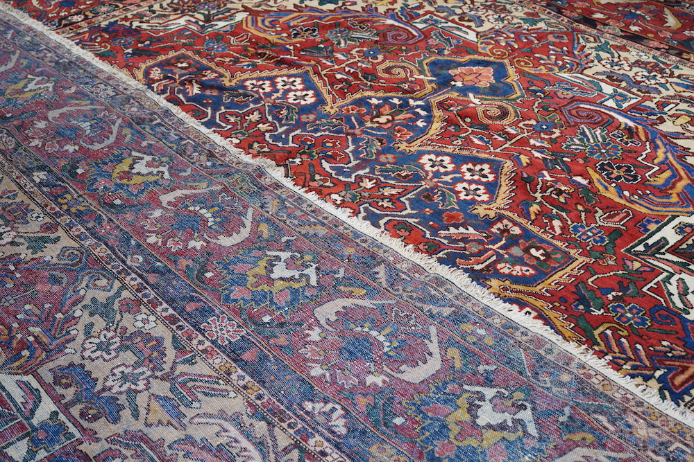 Vintage Bakhtiari Rug 12'8'' x 15'4''