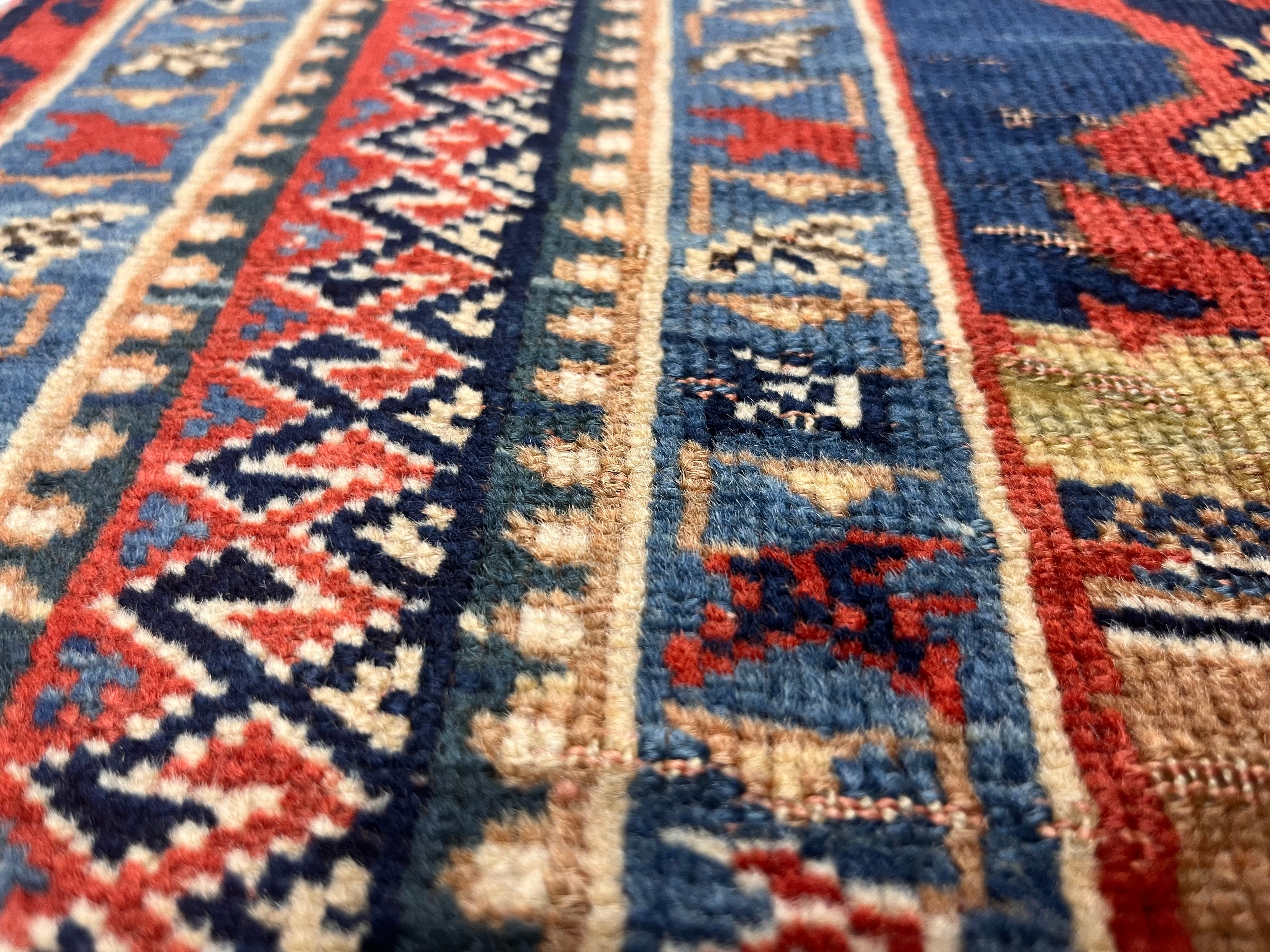 Antique Afshar Rug 4' 0" x 5' 1"