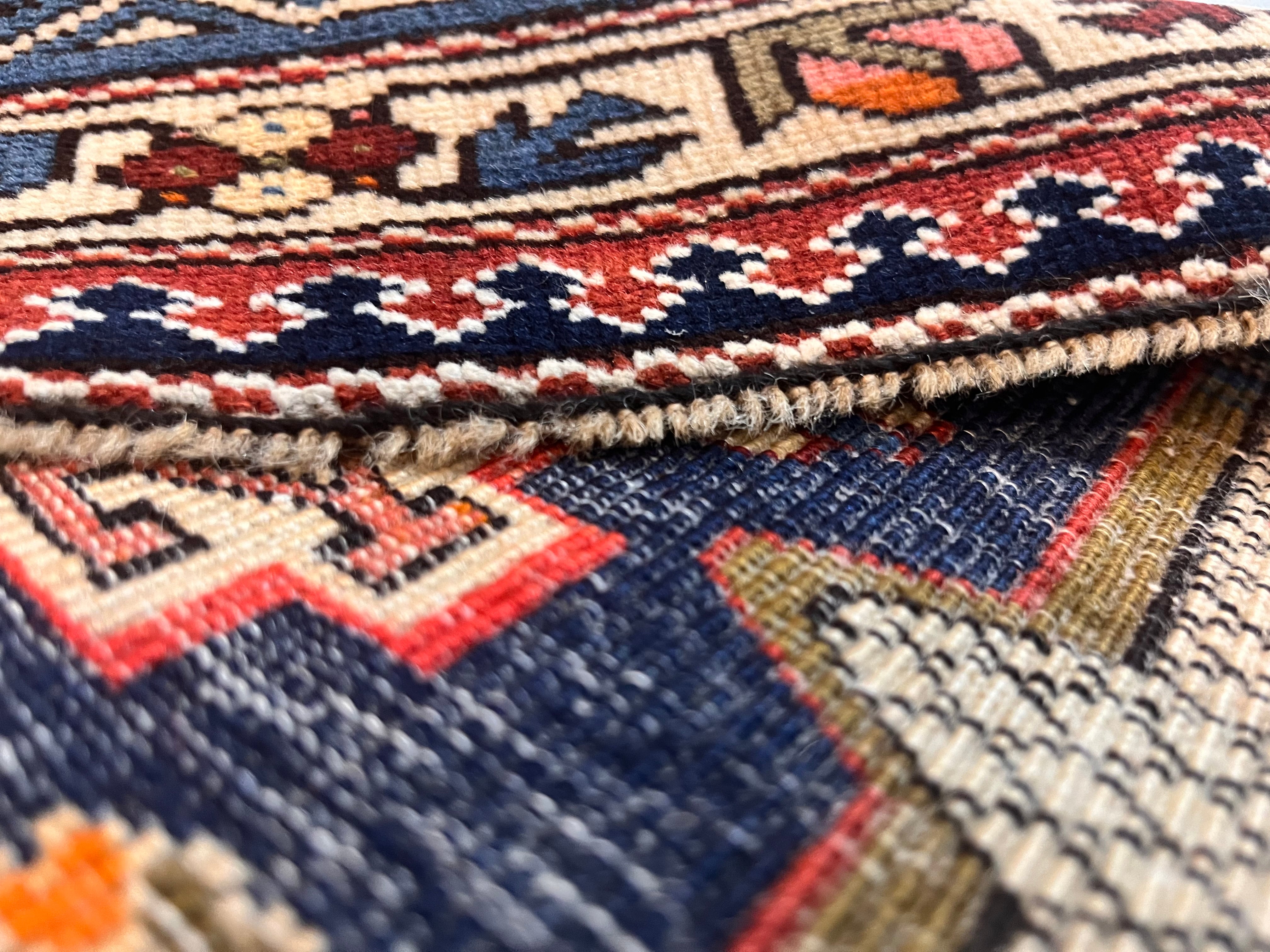 Antique Caucasian Kuba Shirvan Rug 4'0" x 6' 2"