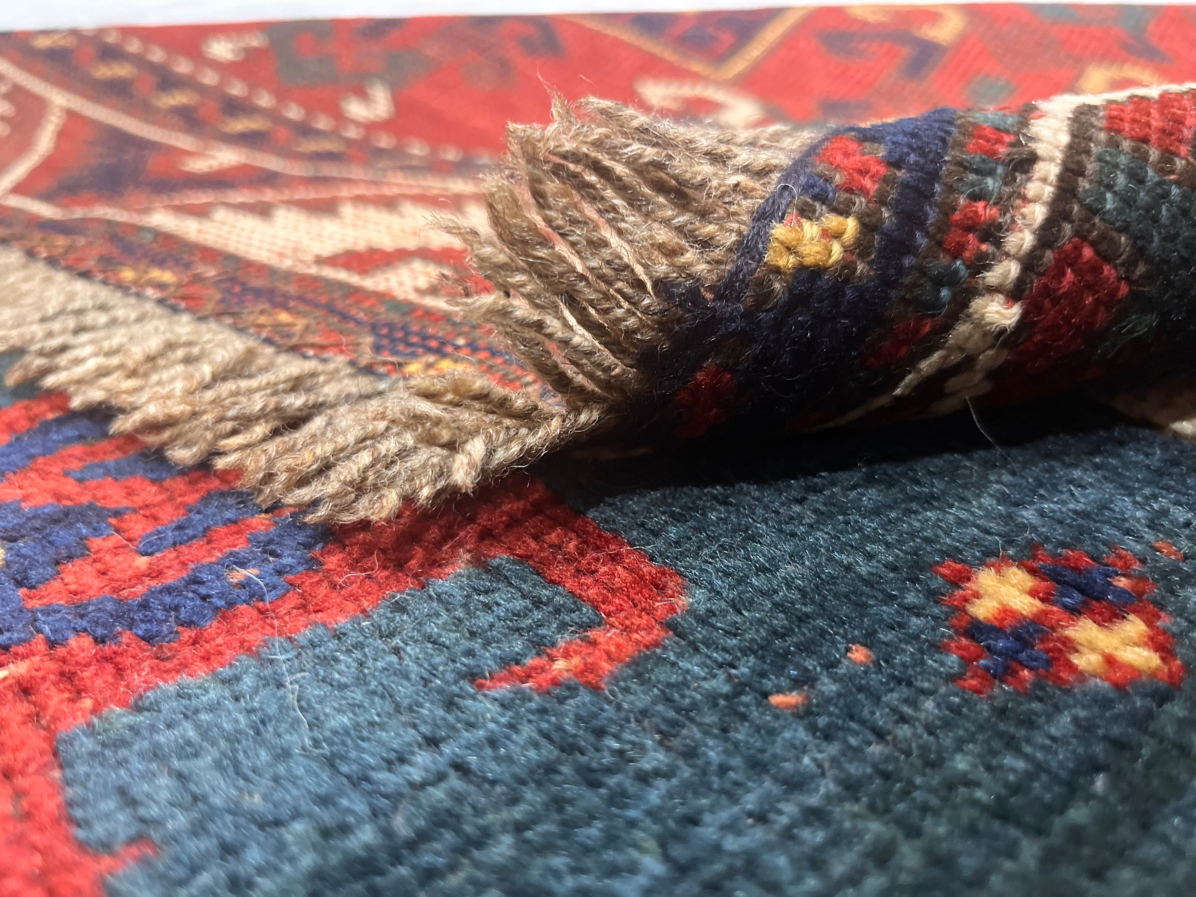 Antique Caucasian Fakhralou Kazak Rug 5' 2'' x 6' 0"