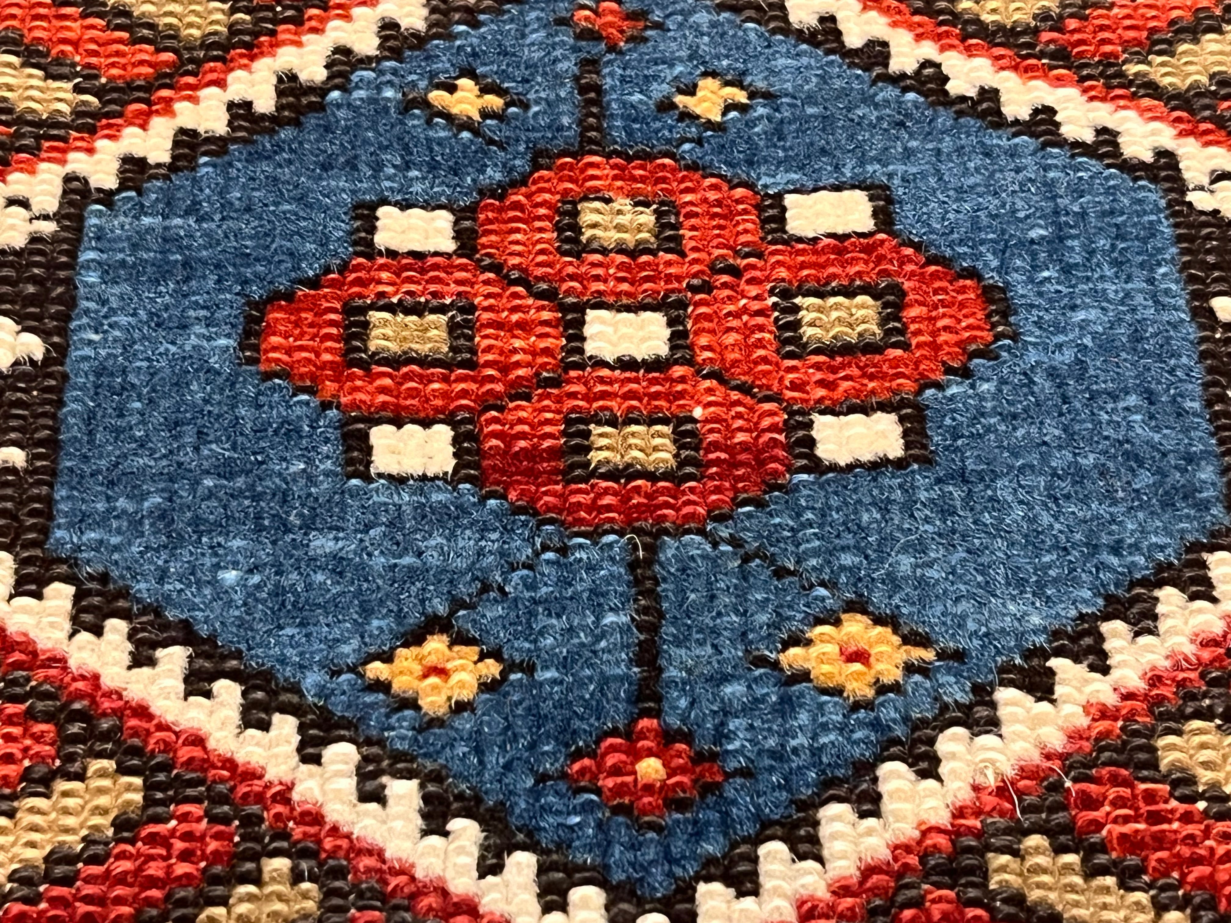 Antique Caucasian Karakashli Rug 3'11" x 6' 0"