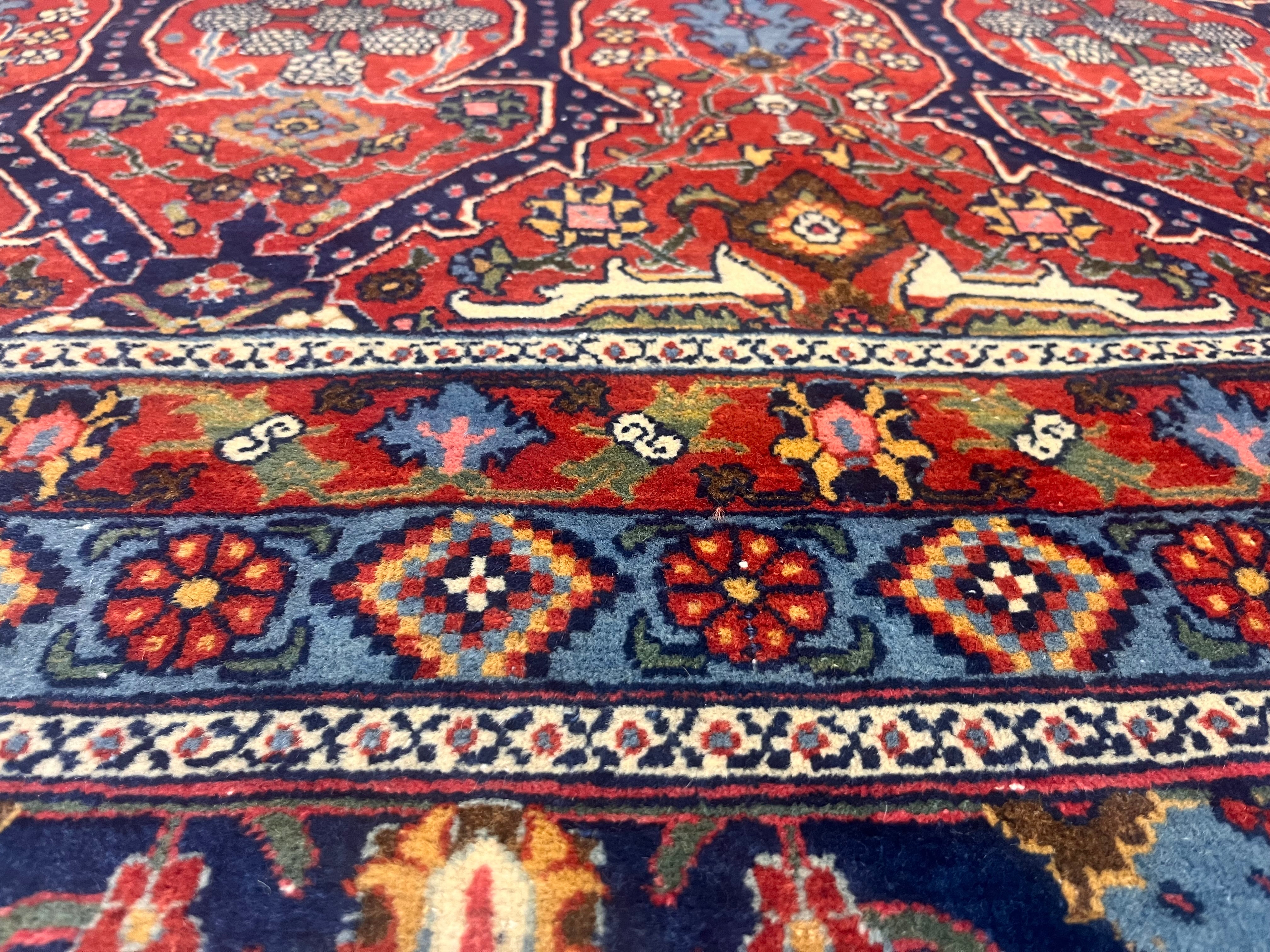 Antique Mohtasham Rug 10'5" x 13' 1"