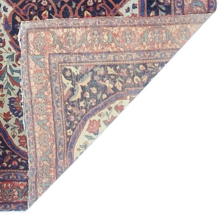 Antique Farahan Sarouk Rug 4' 2" x 6' 6"