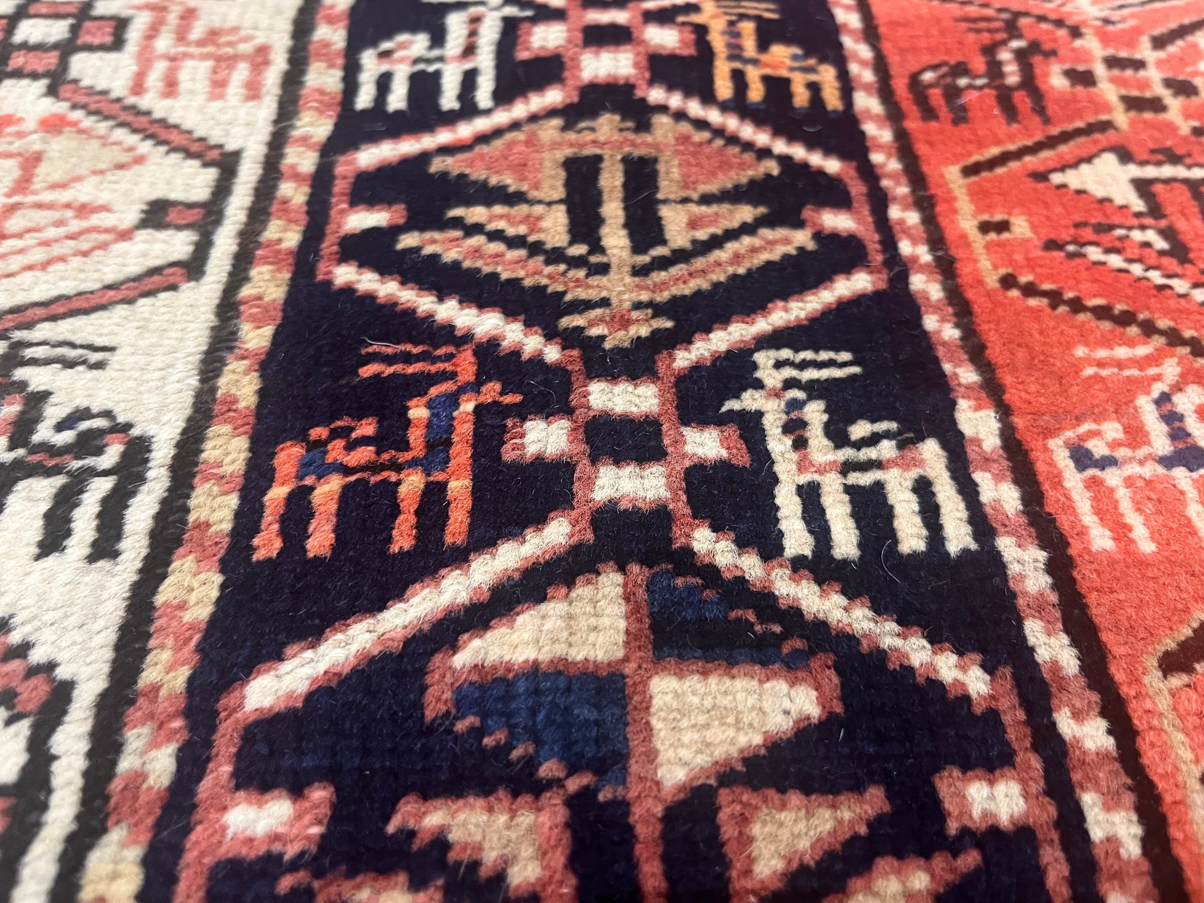 Fine Antique Caucasian Shirvan Prayer Rug 3'3" x 5' 10''