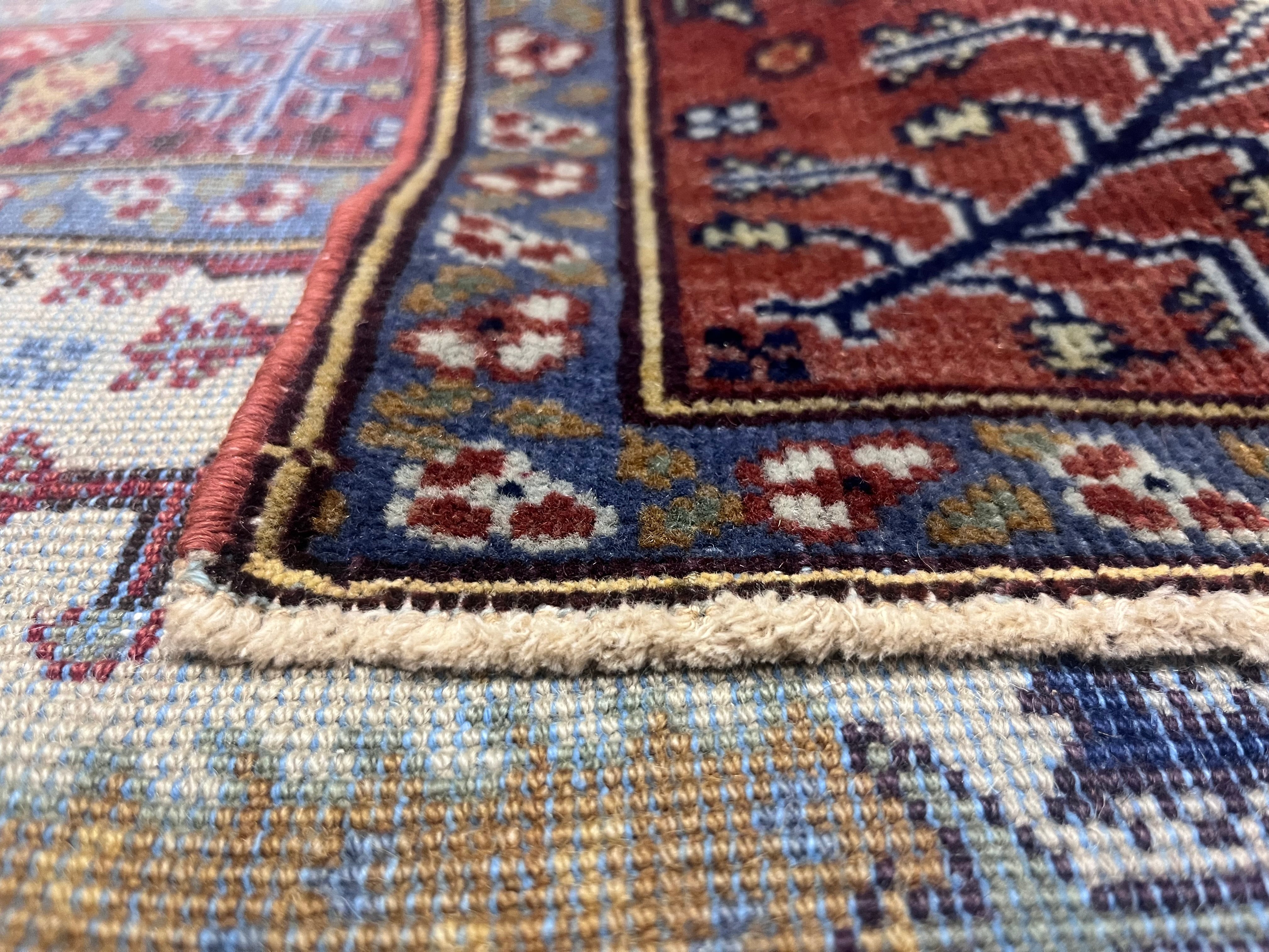 Vintage Turkish Sivas Rug 5'2" x 7'1"