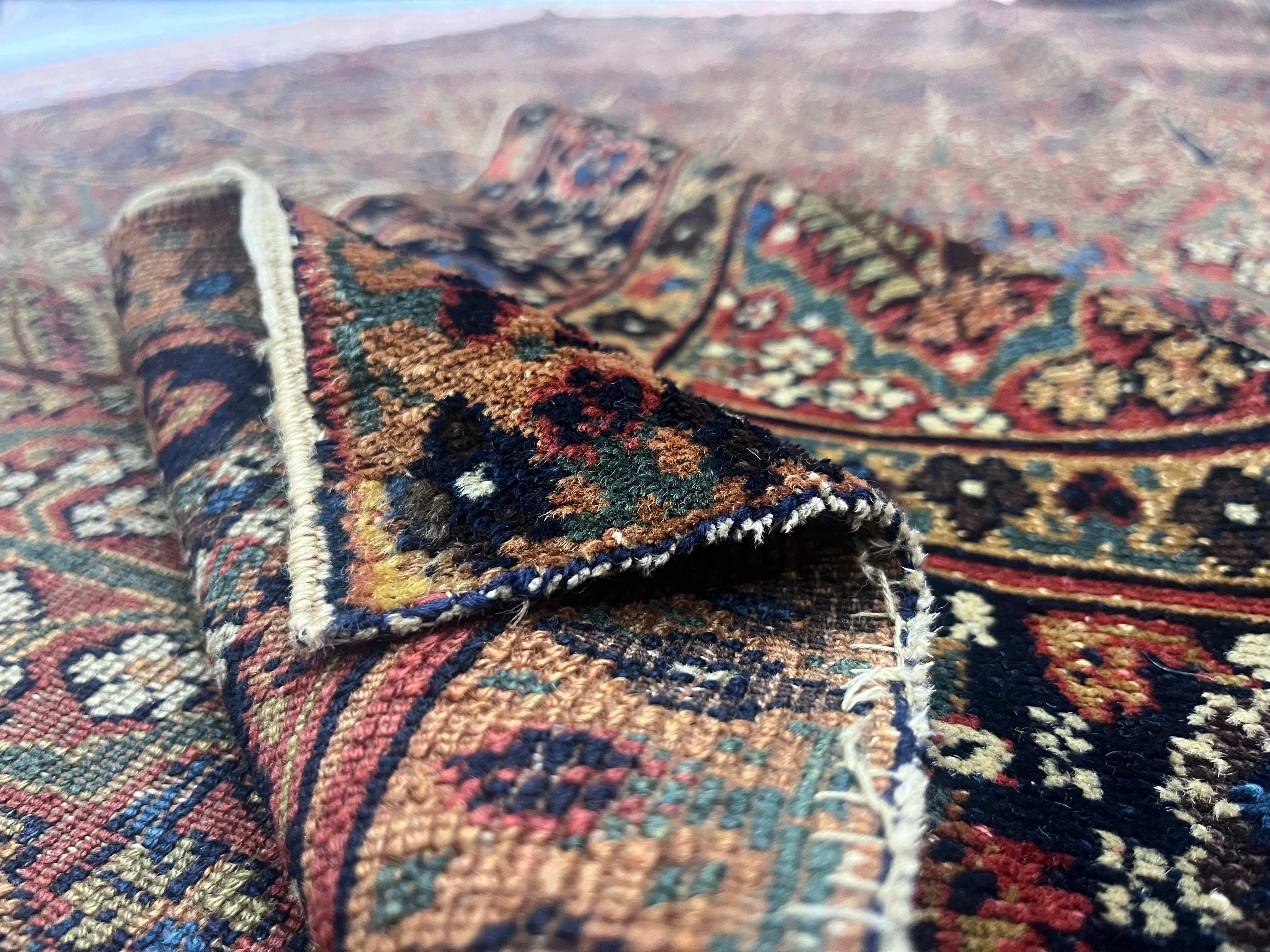 Extremely Fine Antique and rare Joshegan Rug 5'7" x 9'5"