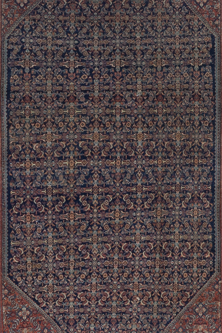 Fine Antique Farahan Rug 4'3" x 6' 2"