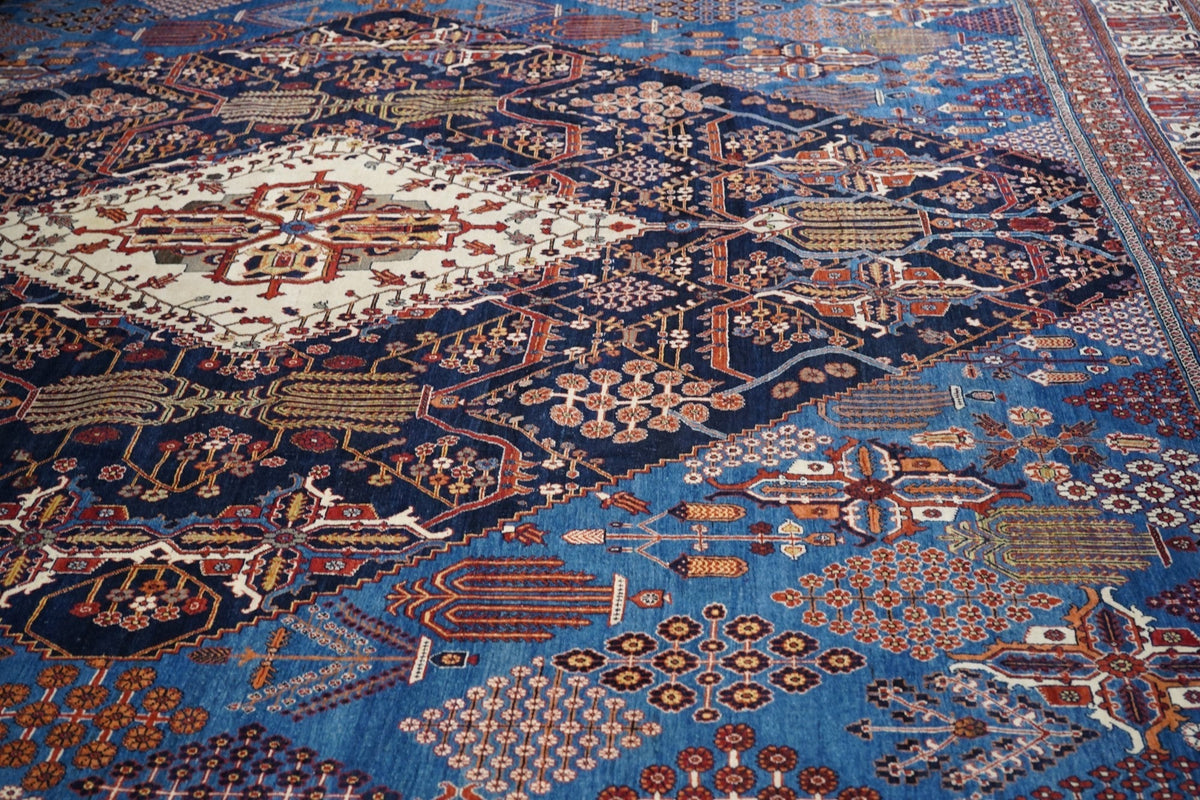 Antique Joshaghan (one of pair) Rug 15'2'' x 15'8''