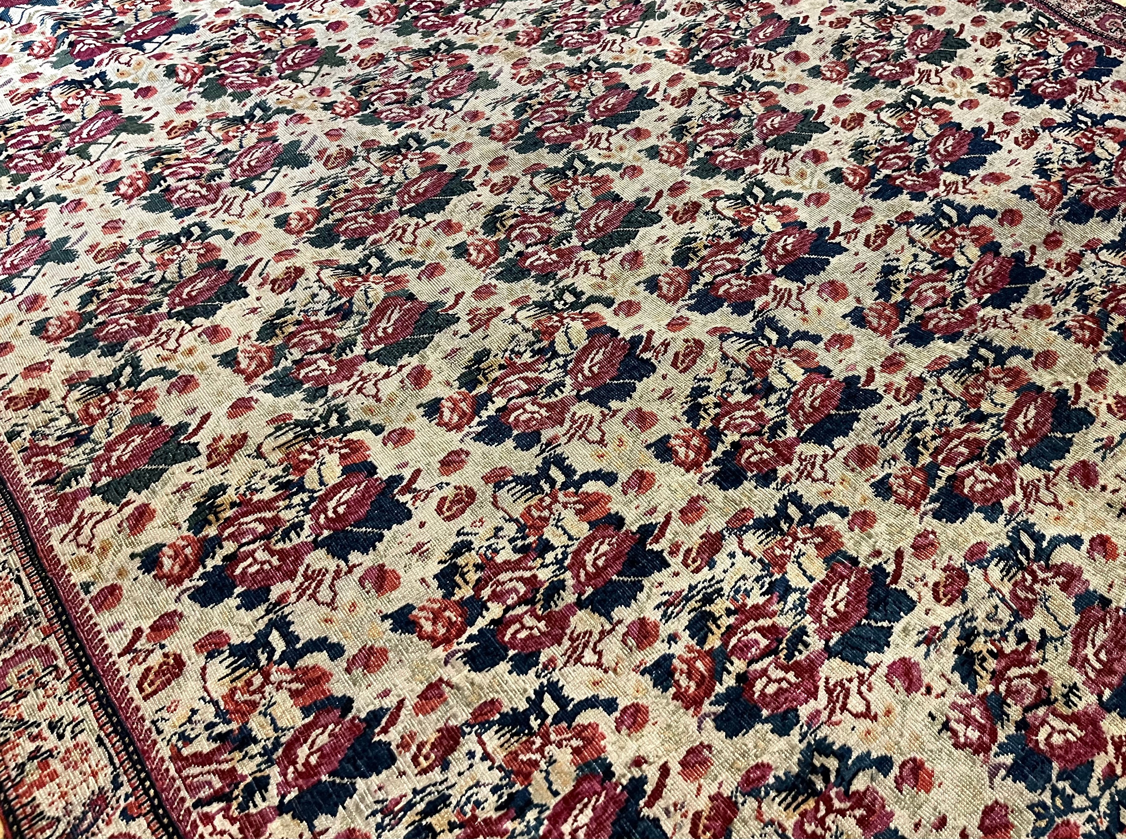 Antique Farahan Rug 4' 4" x 6' 5"
