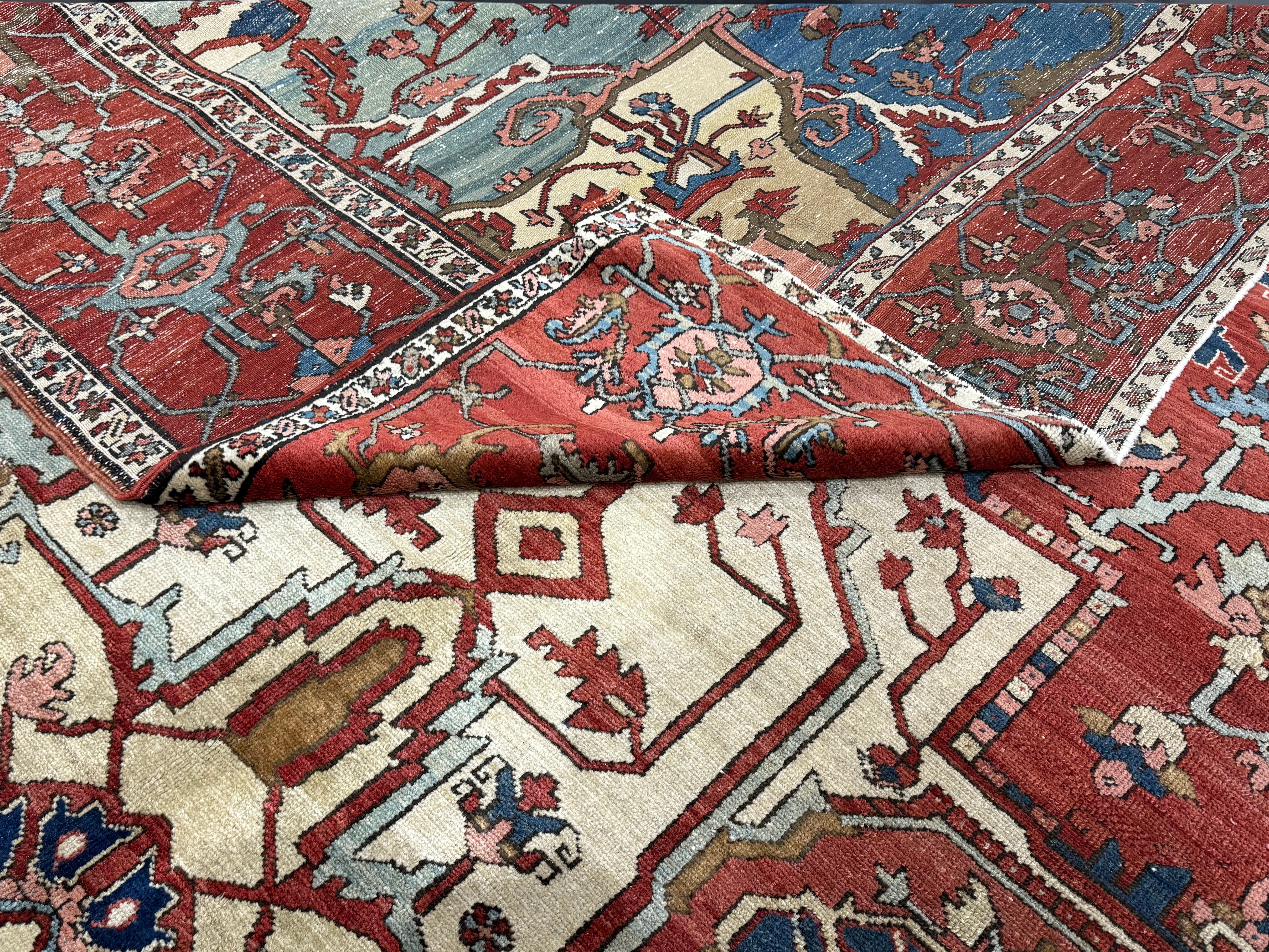 Antique Serapi Rug 9'11" x 13' 4"