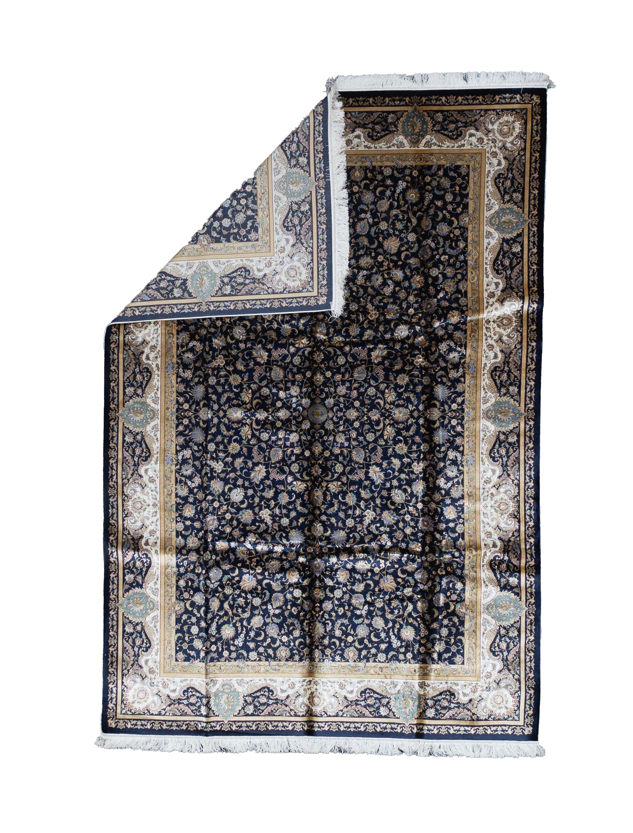 Modern Silk Design Rug 6'4'' x 9'7''