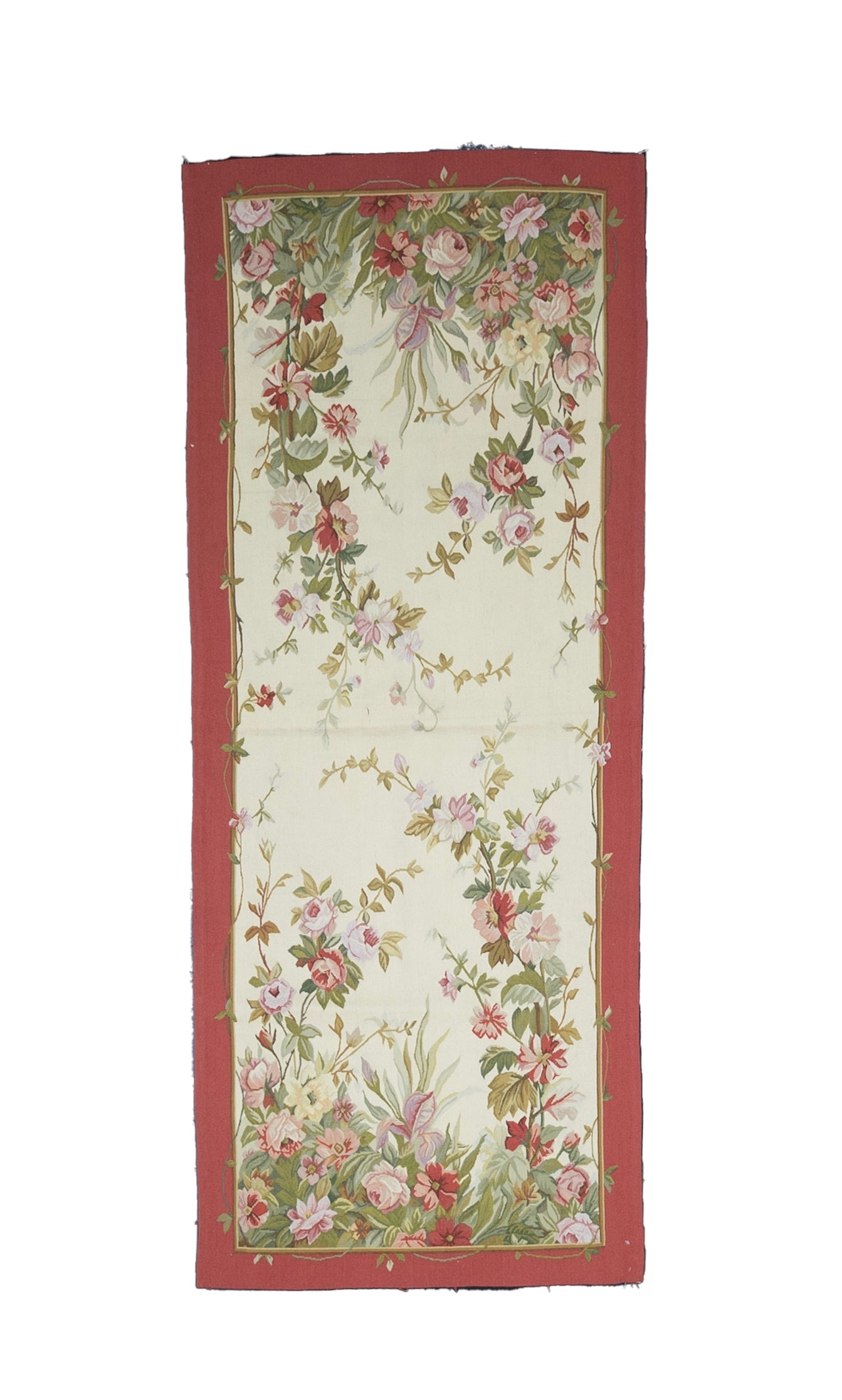 Antique Aubusson Rug 3' 0" x 6'0"