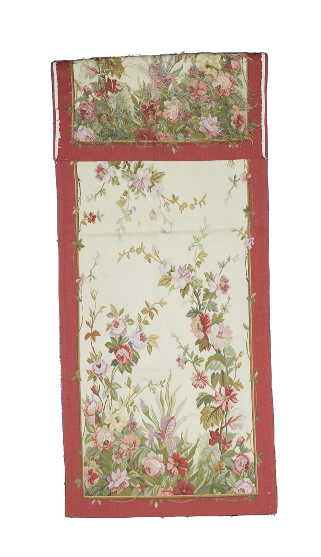 Antique Aubusson Rug 3' 0" x 6'0"