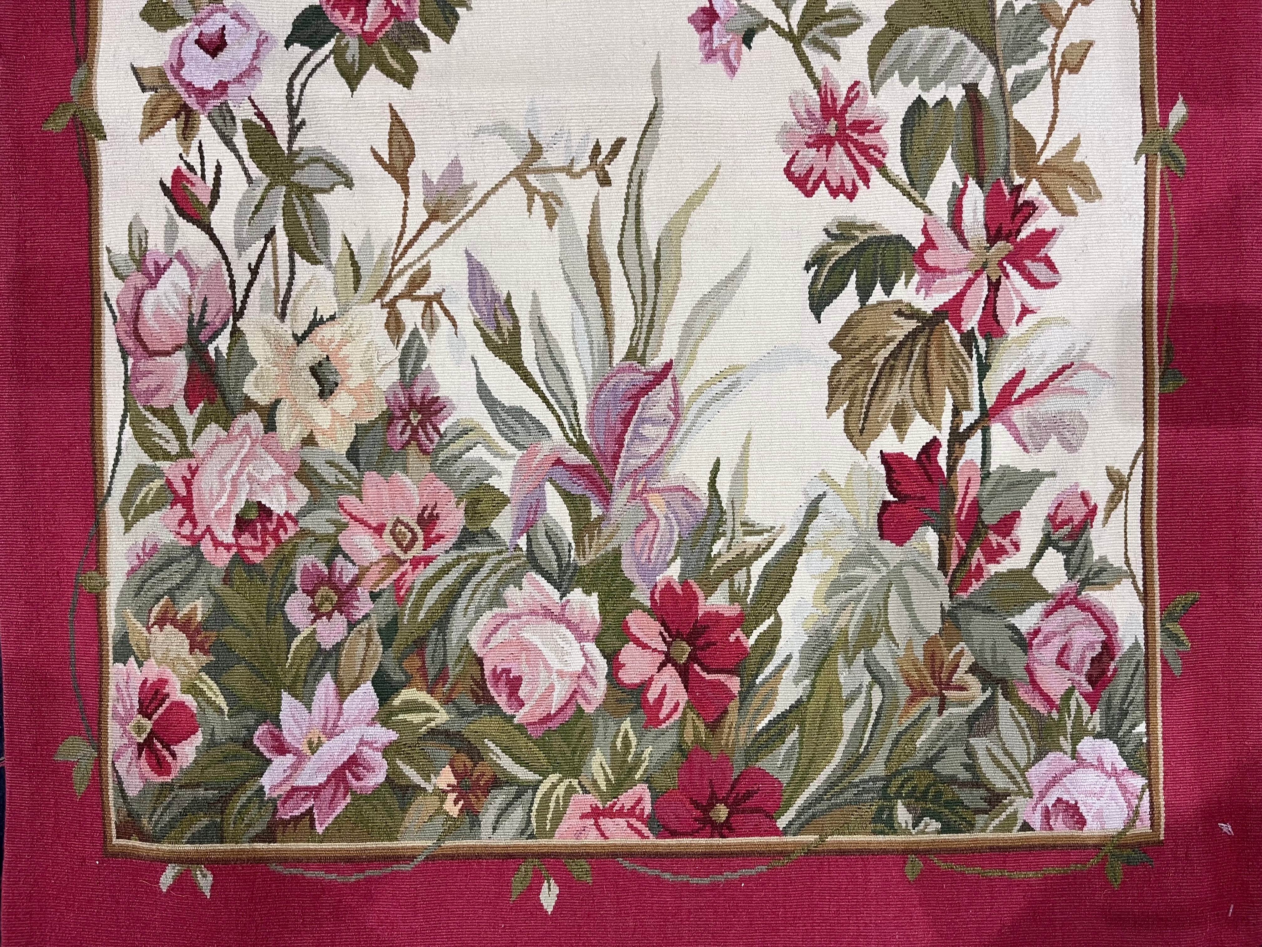 Antique Aubusson Rug 3' 0" x 6'0"