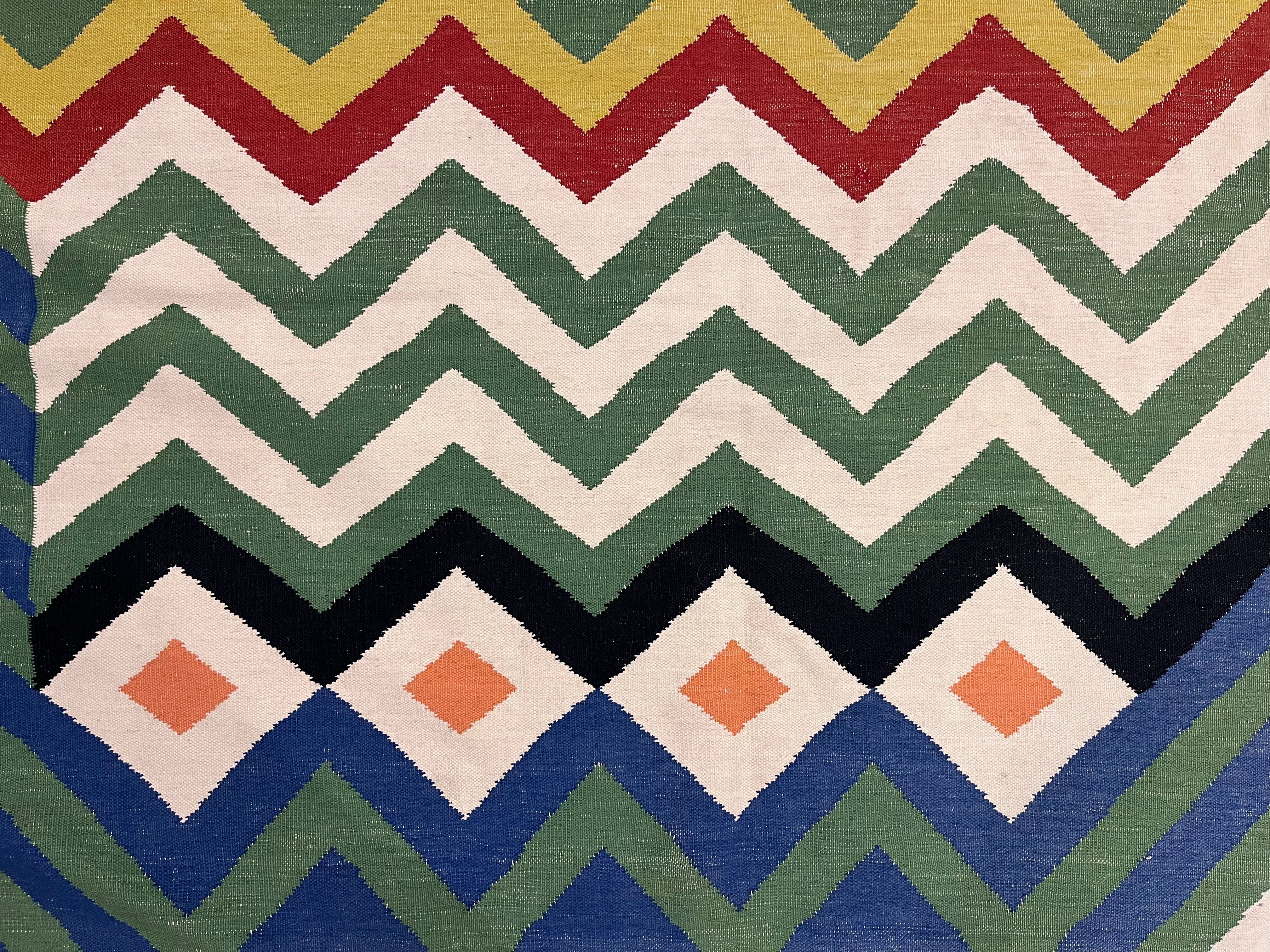 Fine Vintage Swedish Kilim Rug 10' 10'' x 16' 6''