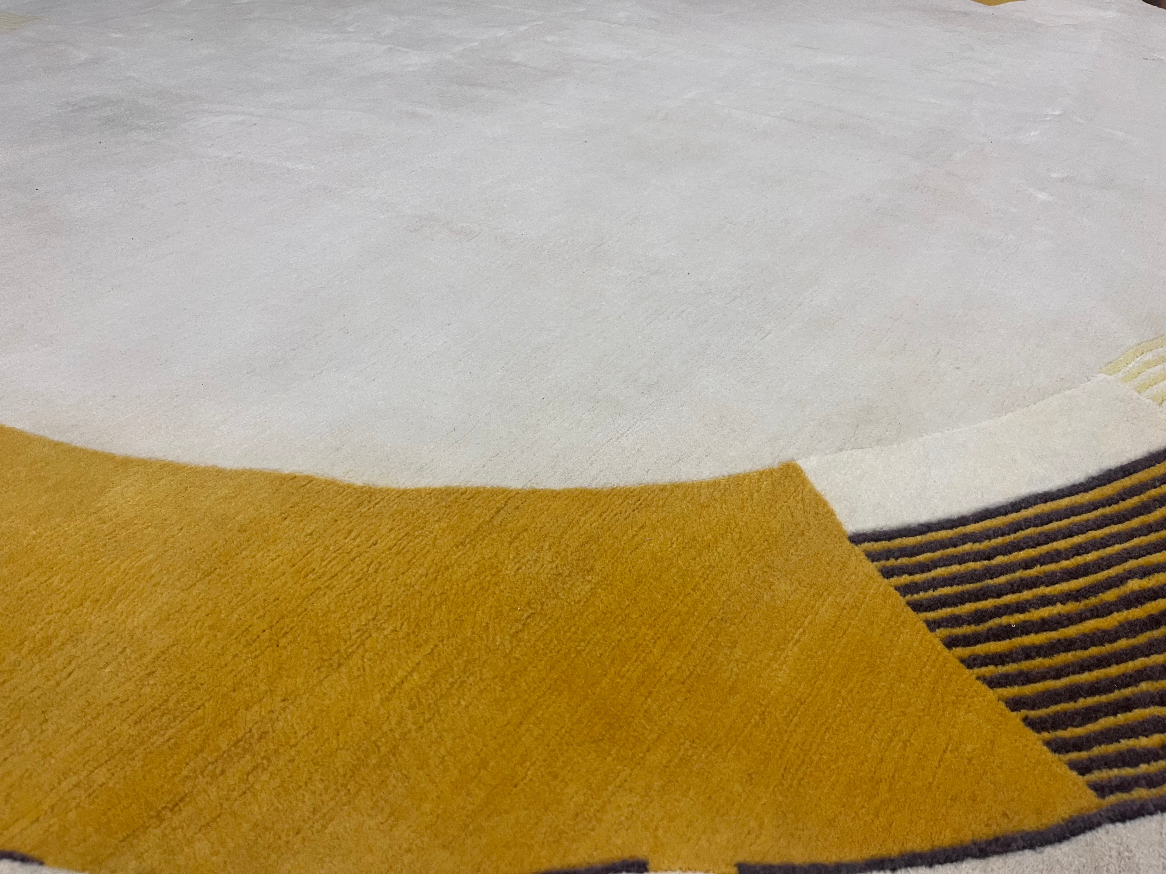 Contemporary Turkish Wool Rug 7'10" x 7' 10''