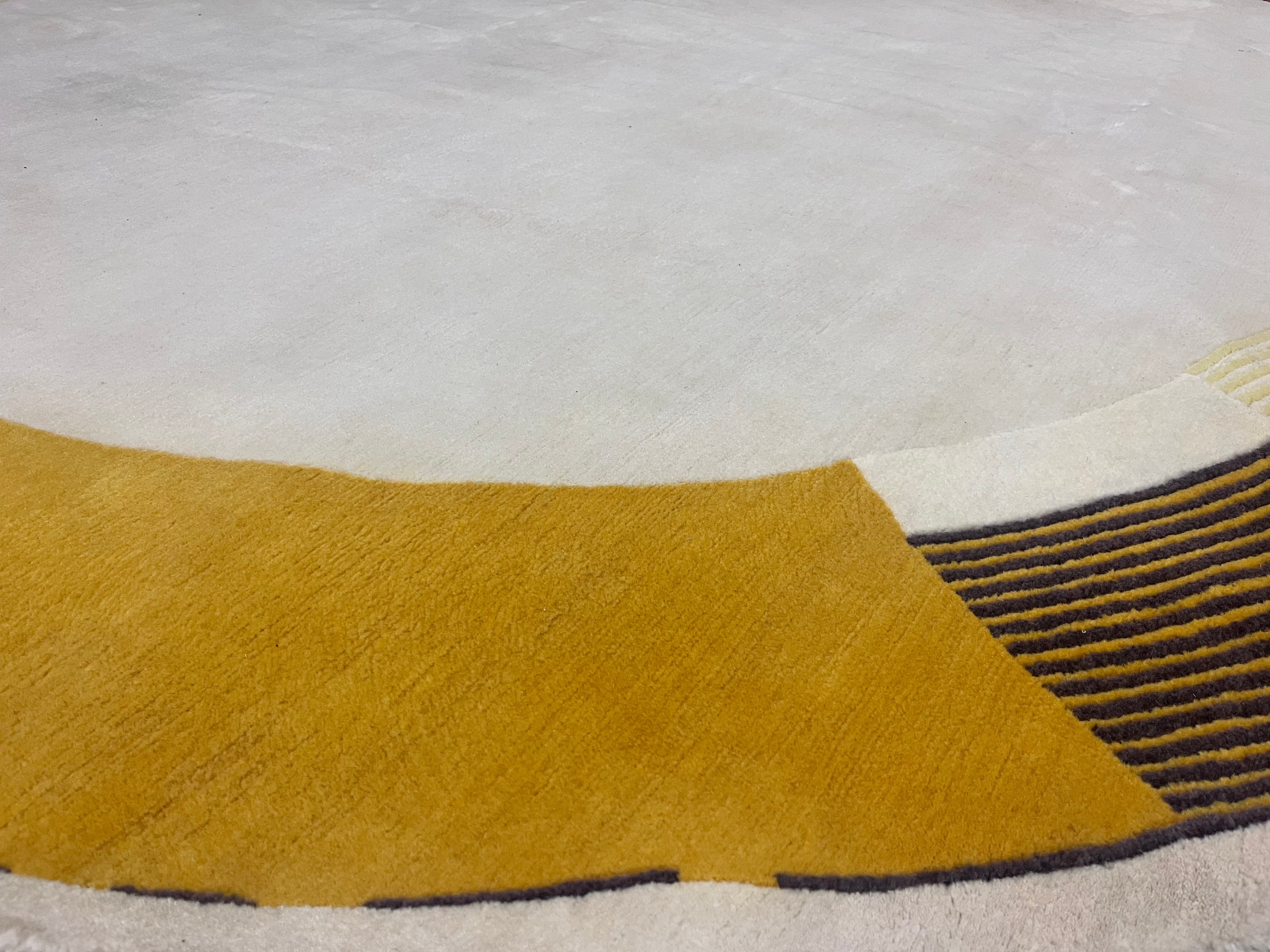 Contemporary Turkish Wool Rug 7'10" x 7' 10''