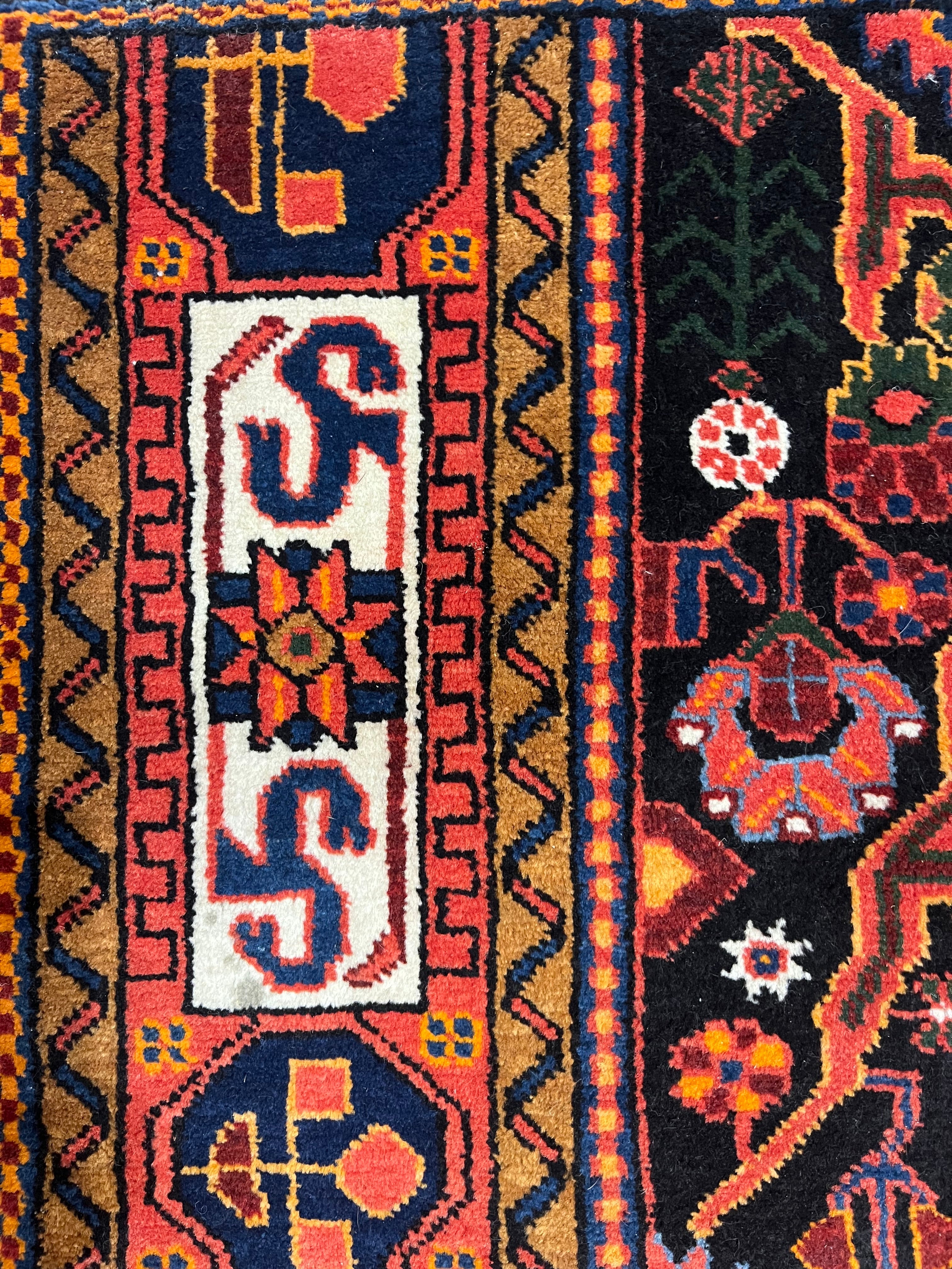 Vintage Malayer Rug 3'0" x 5' 0"