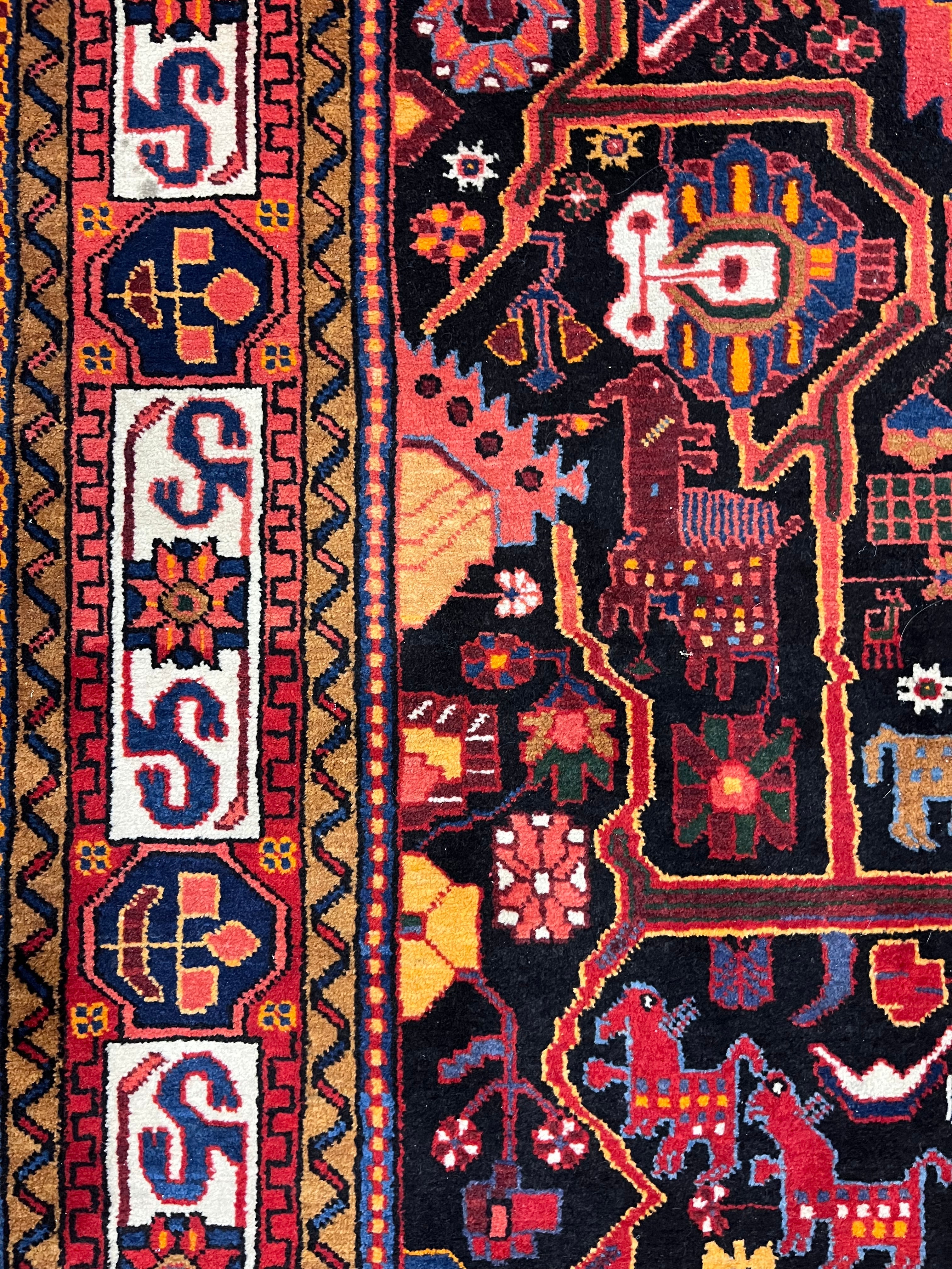 Vintage Malayer Rug 3'0" x 5' 0"