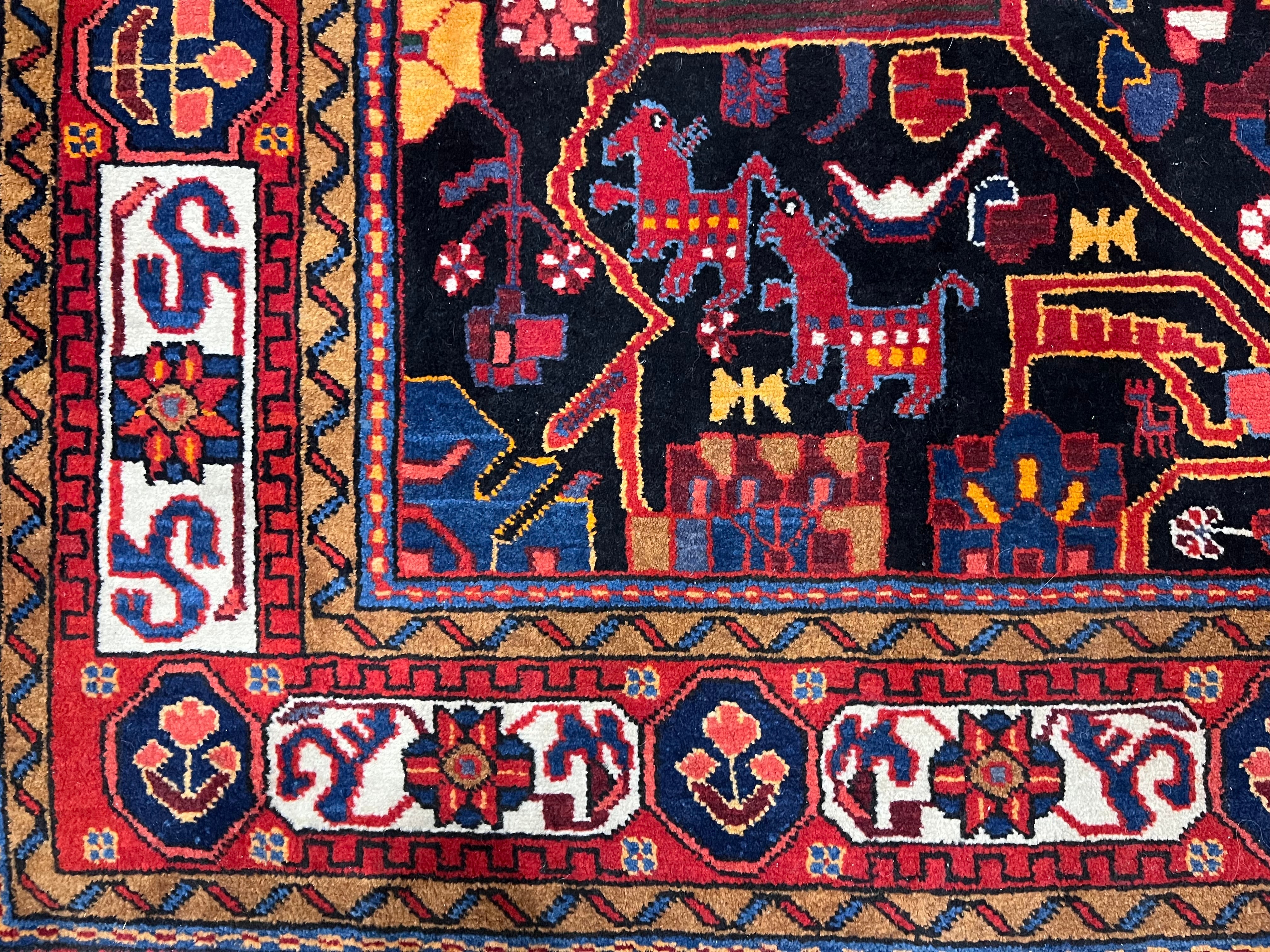 Vintage Malayer Rug 3'0" x 5' 0"