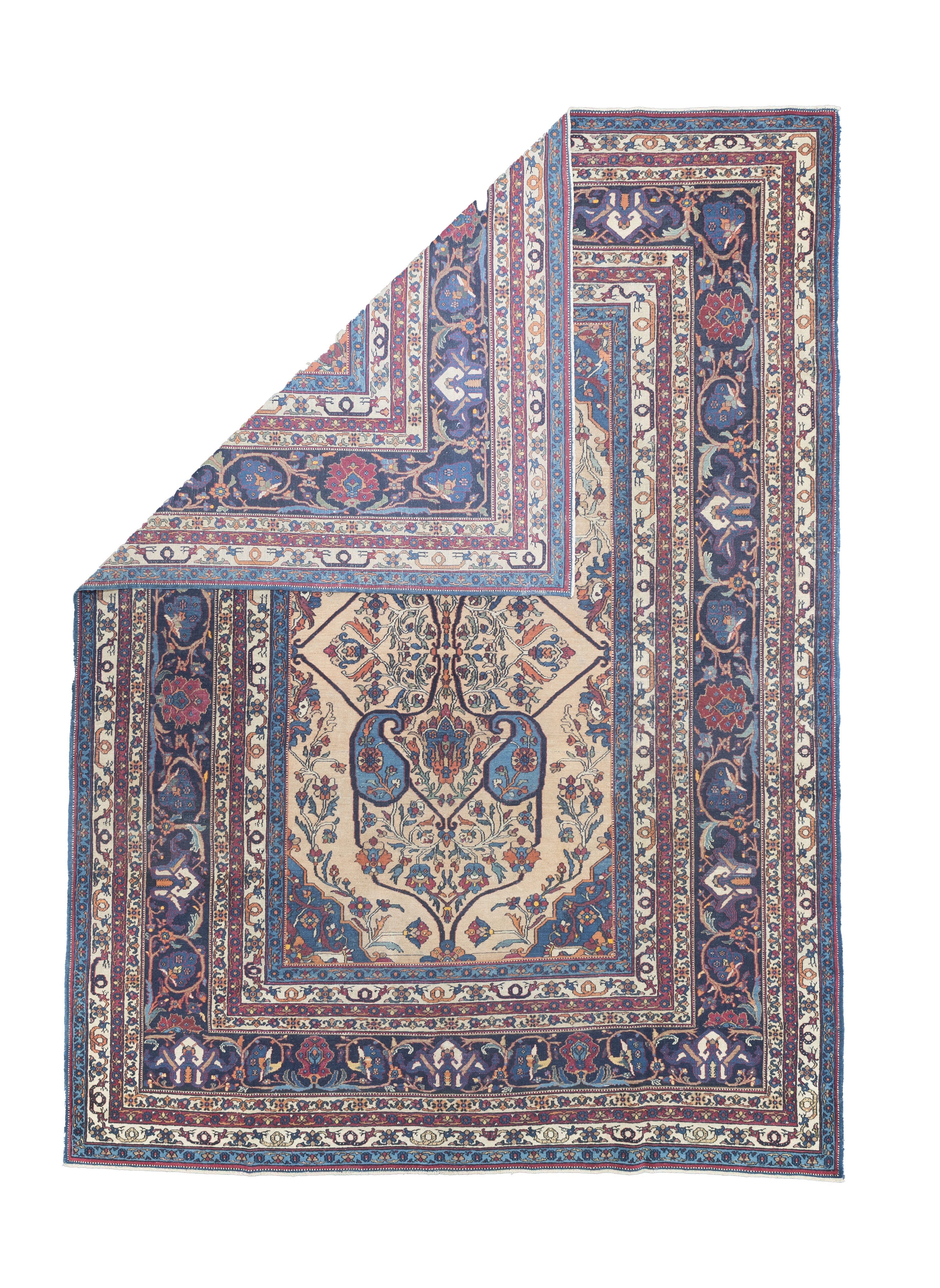 Fine Antique Khorasan Rug 7' 5'' x 10' 3''