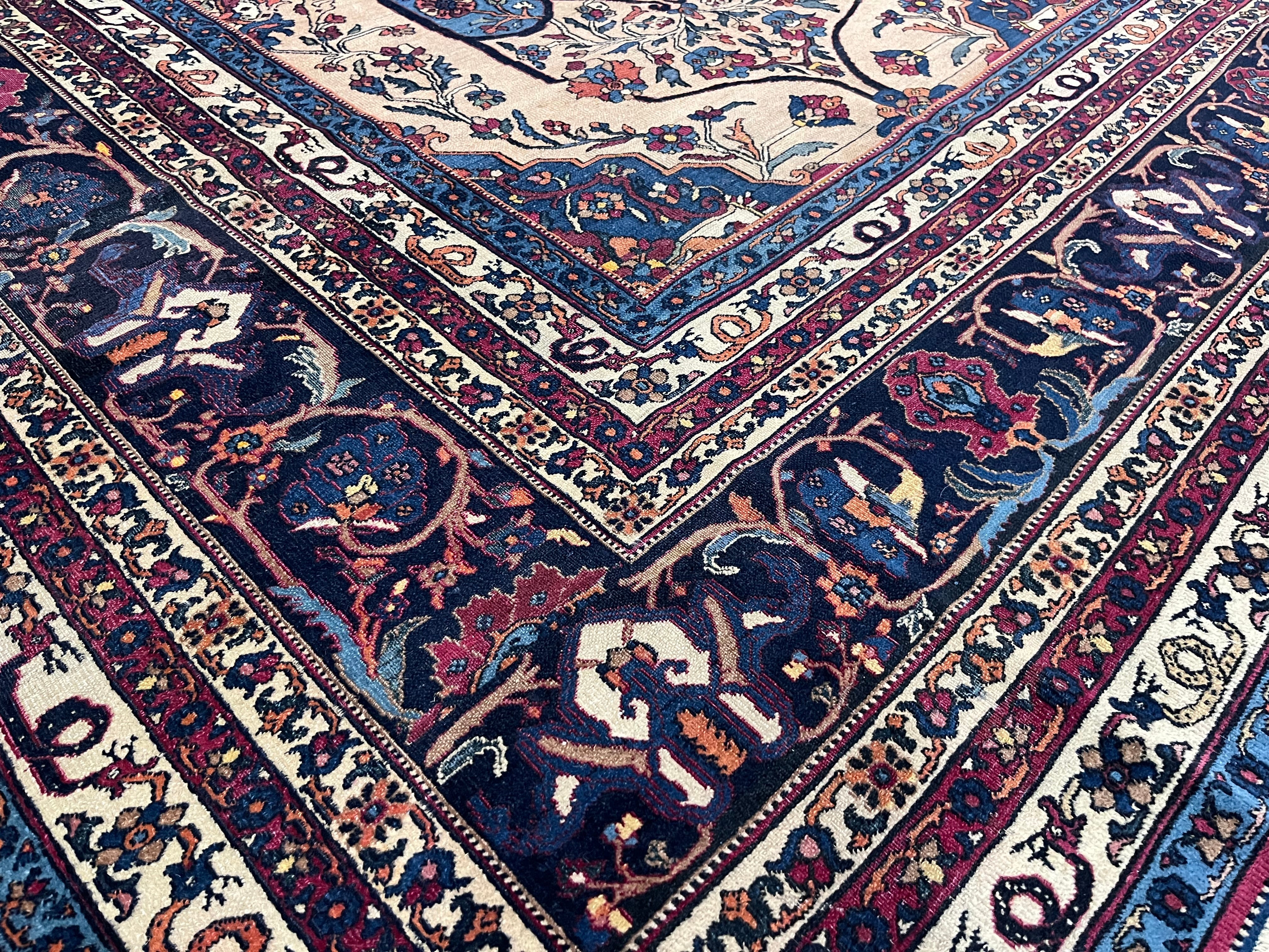 Fine Antique Khorasan Rug 7' 5'' x 10' 3''