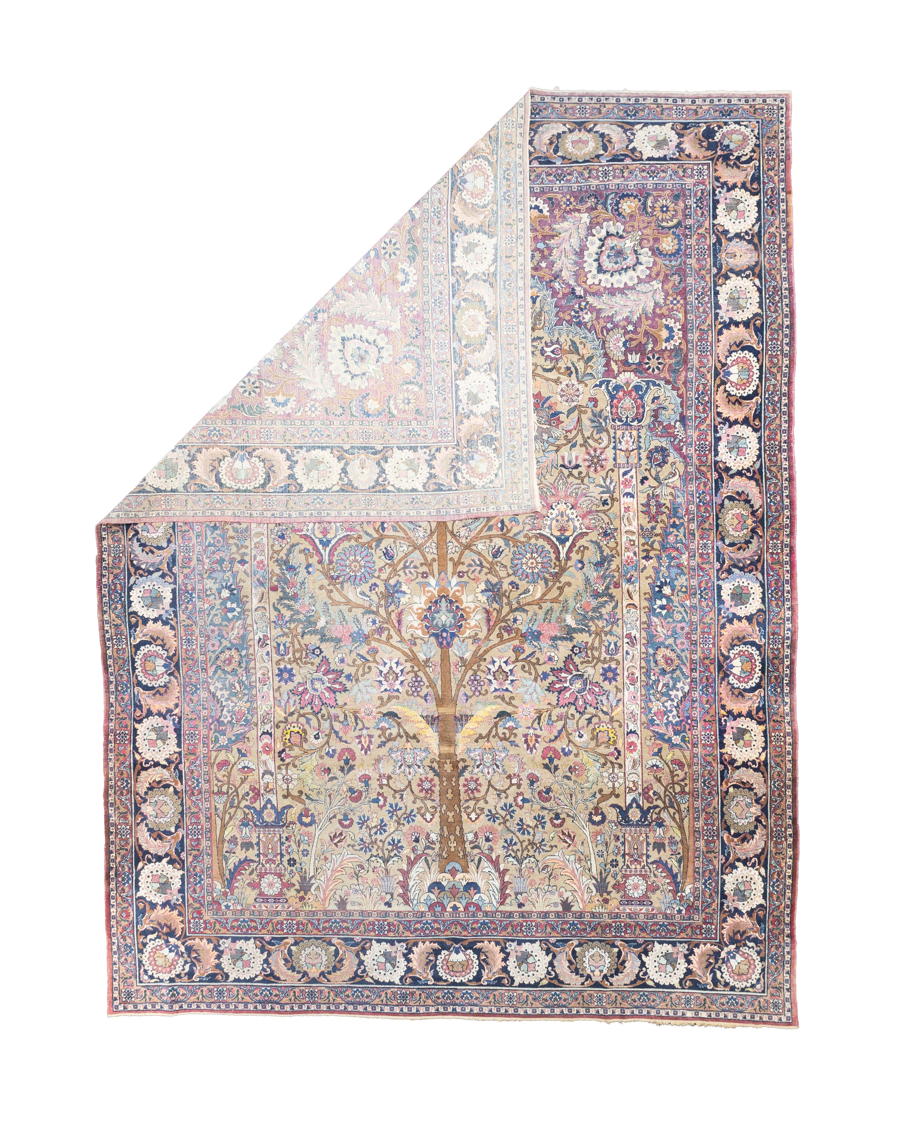 Fine Antique Tehran Rug 9' 11'' x 13' 6''