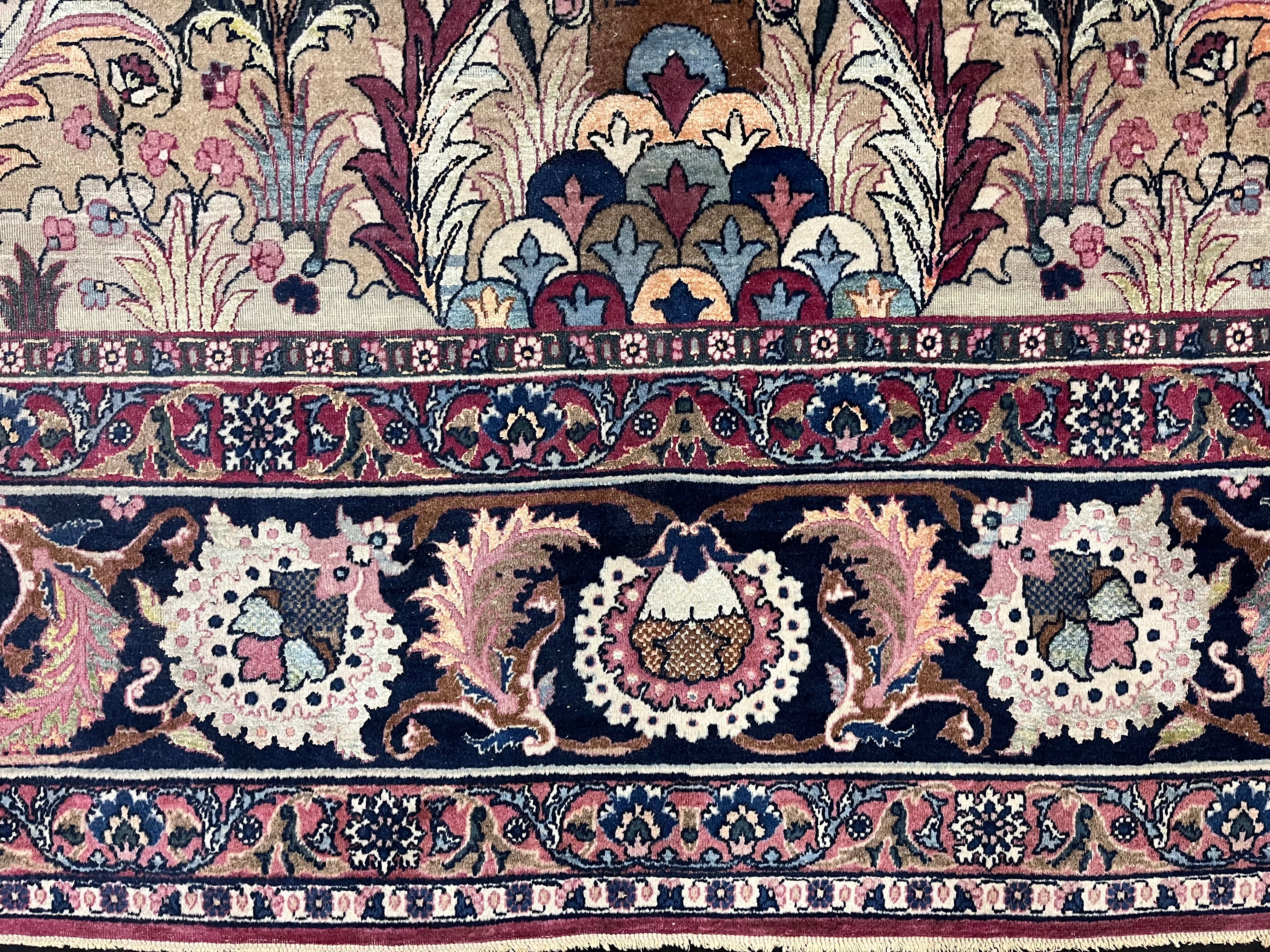Fine Antique Tehran Rug 9' 11'' x 13' 6''