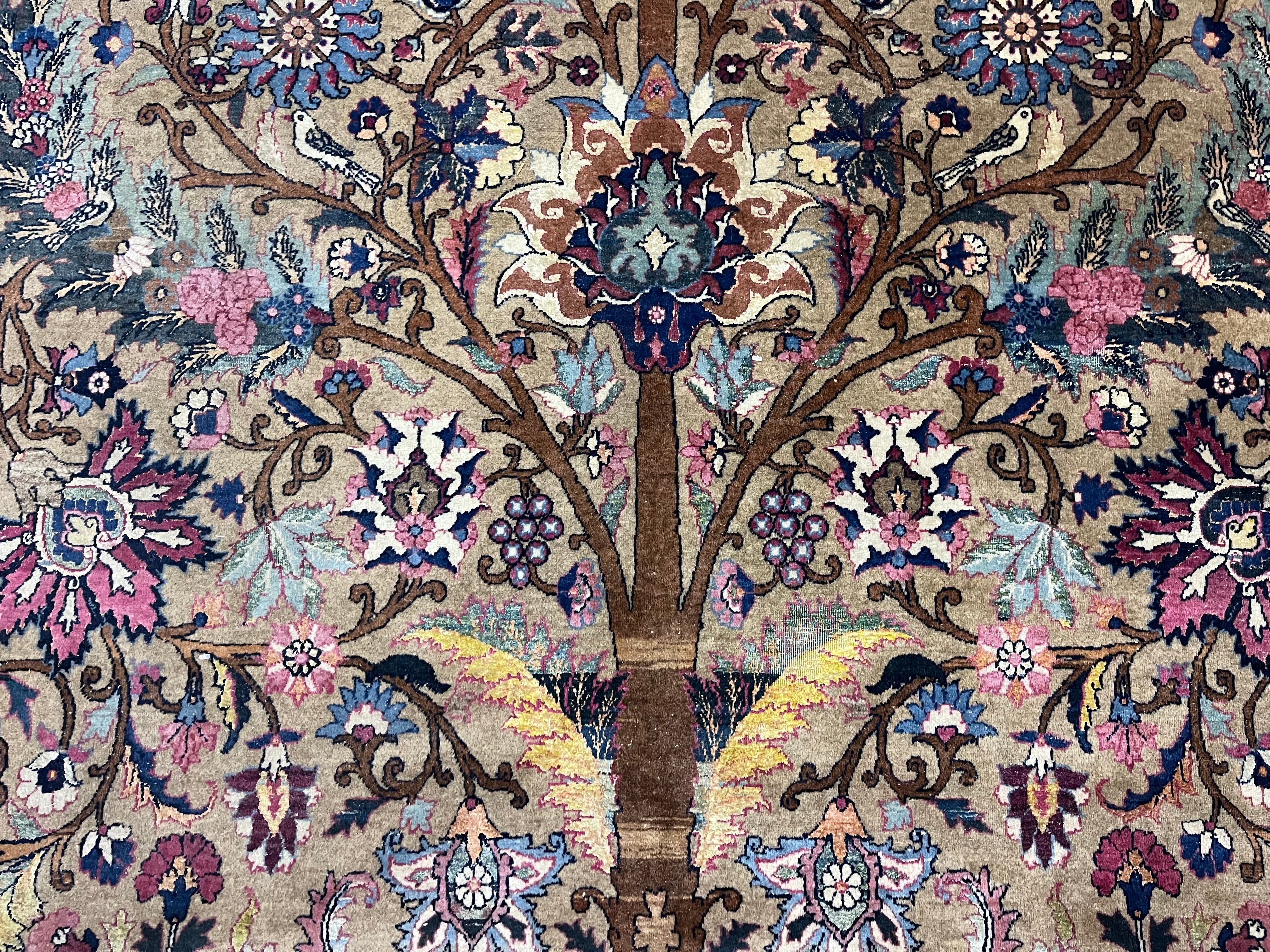 Fine Antique Tehran Rug 9' 11'' x 13' 6''
