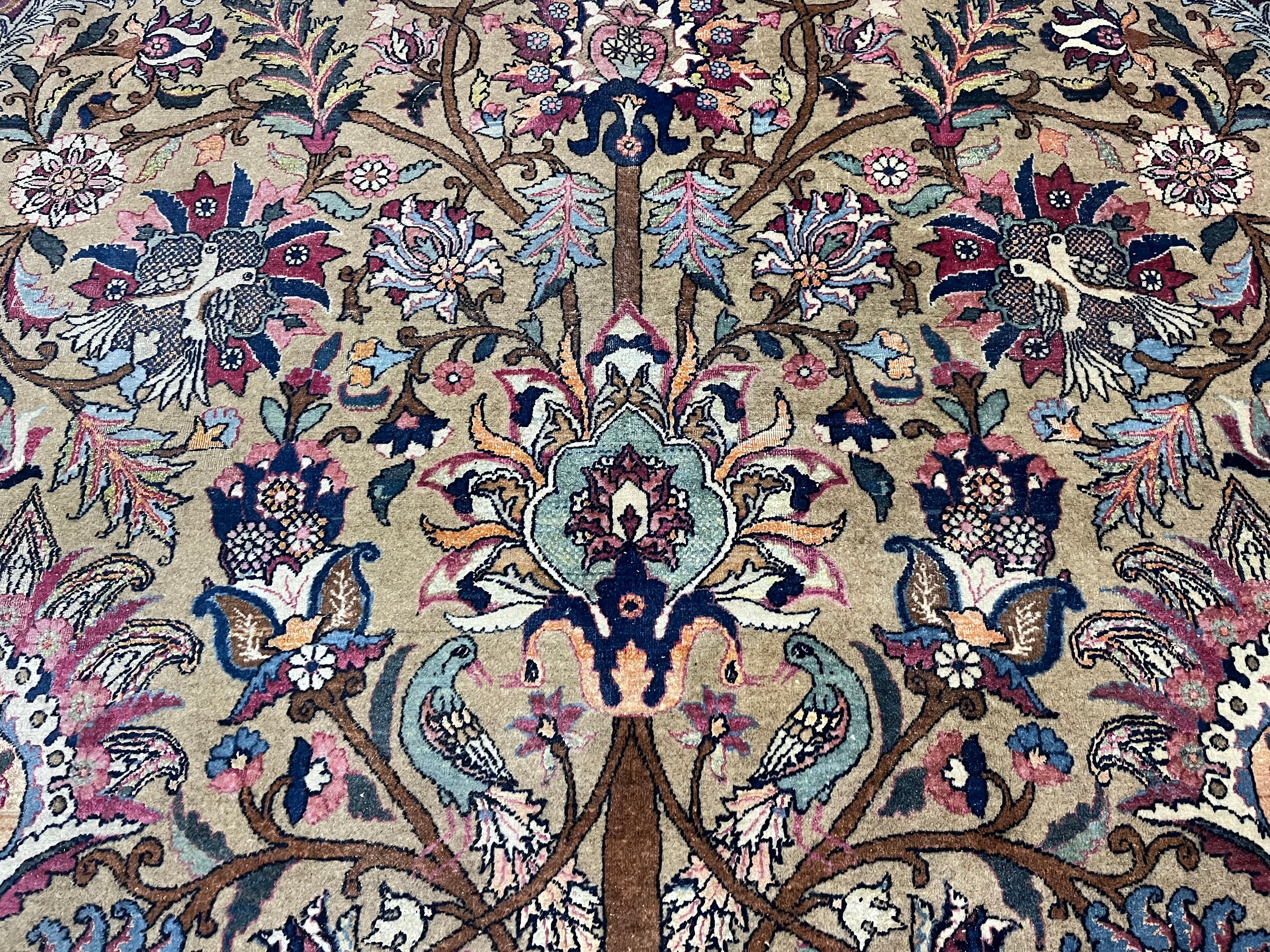 Fine Antique Tehran Rug 9' 11'' x 13' 6''