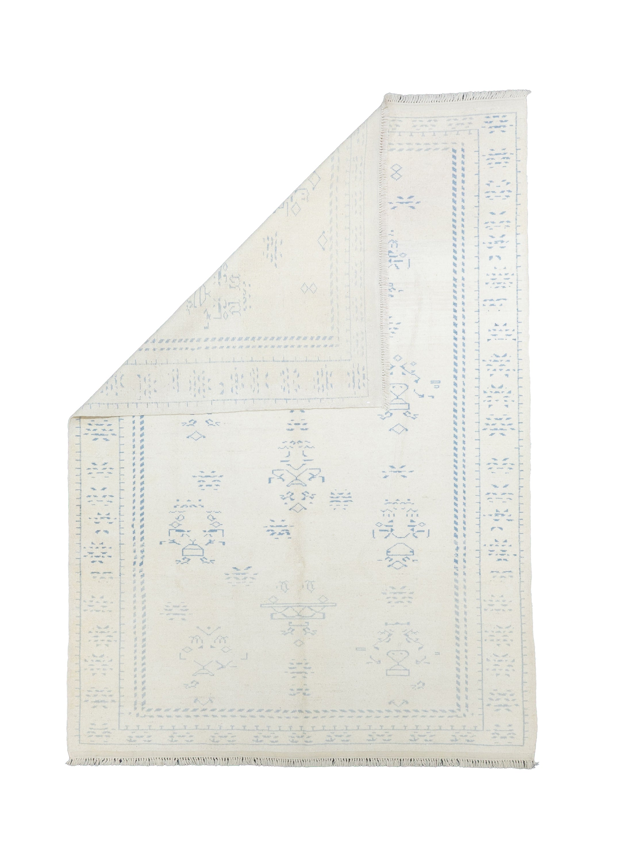 Fine Vintage Moroccan Wool Rug 6' 11'' x 10' 0"
