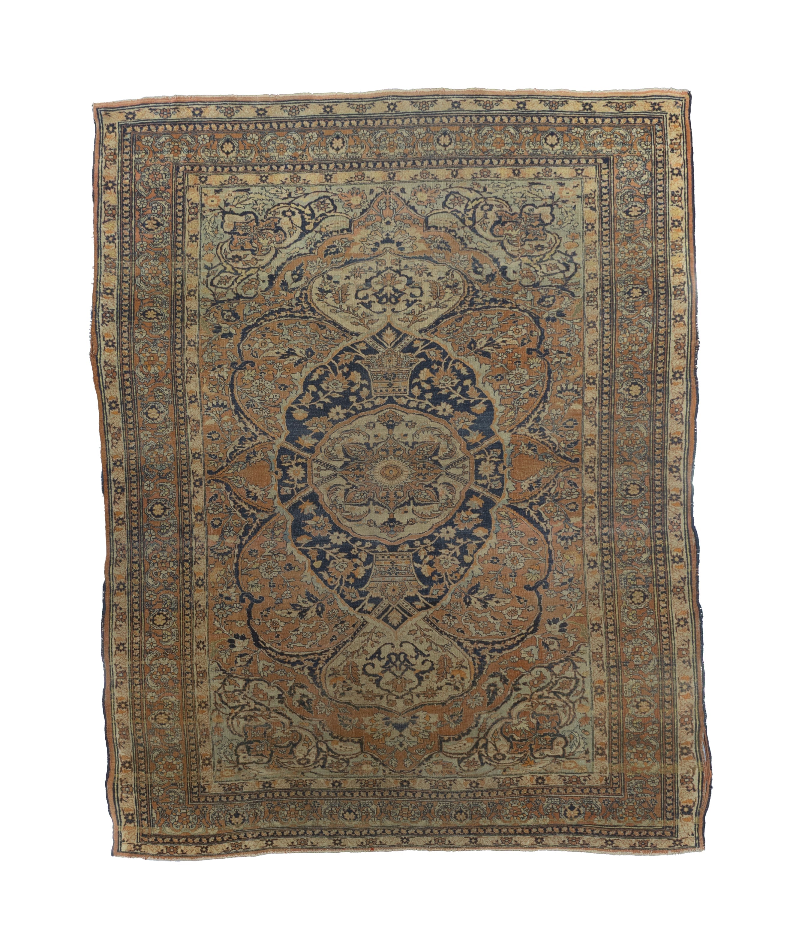Fine Antique Khorasan Rug 6' 1'' x 7' 9''
