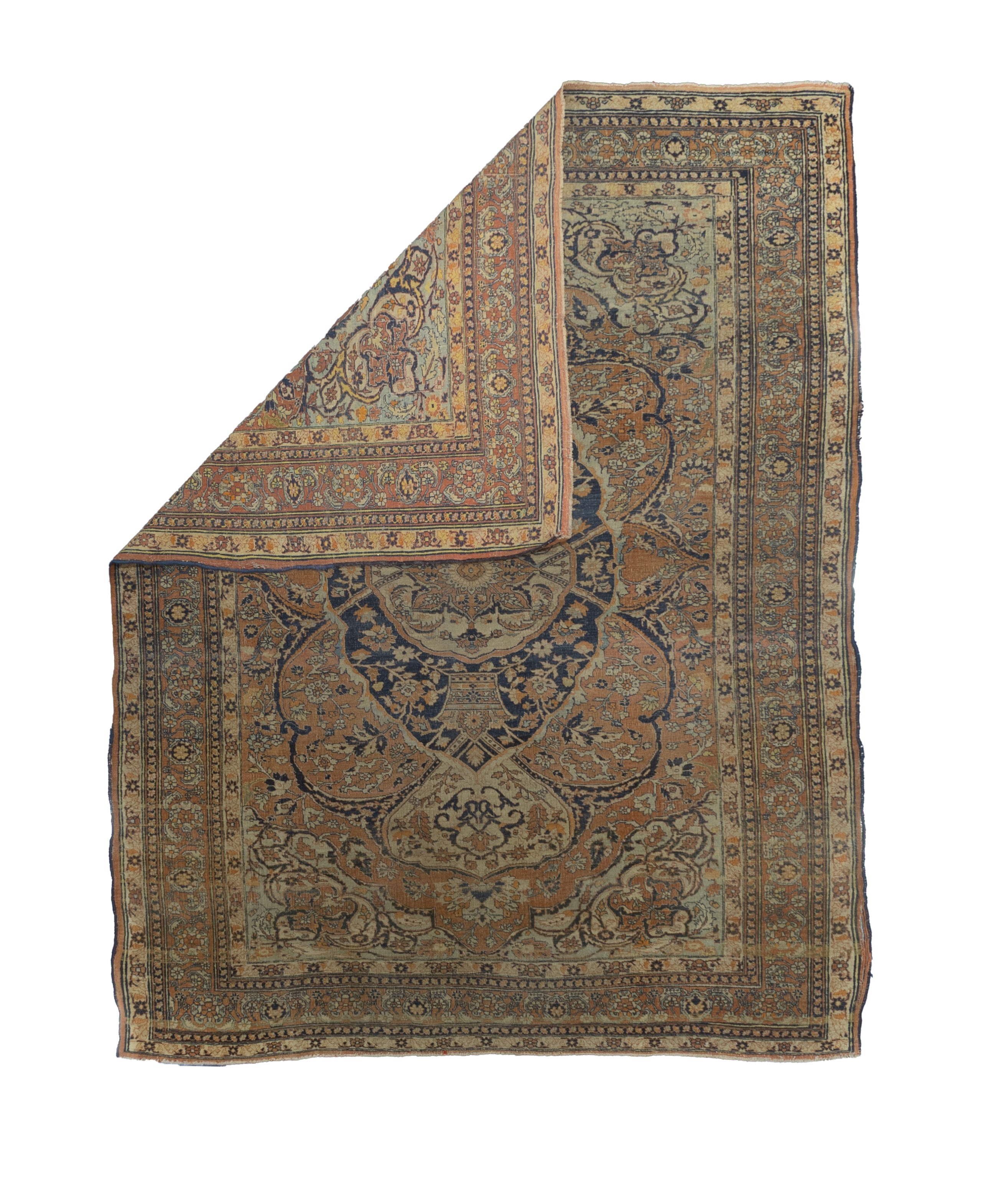 Fine Antique Khorasan Rug 6' 1'' x 7' 9''