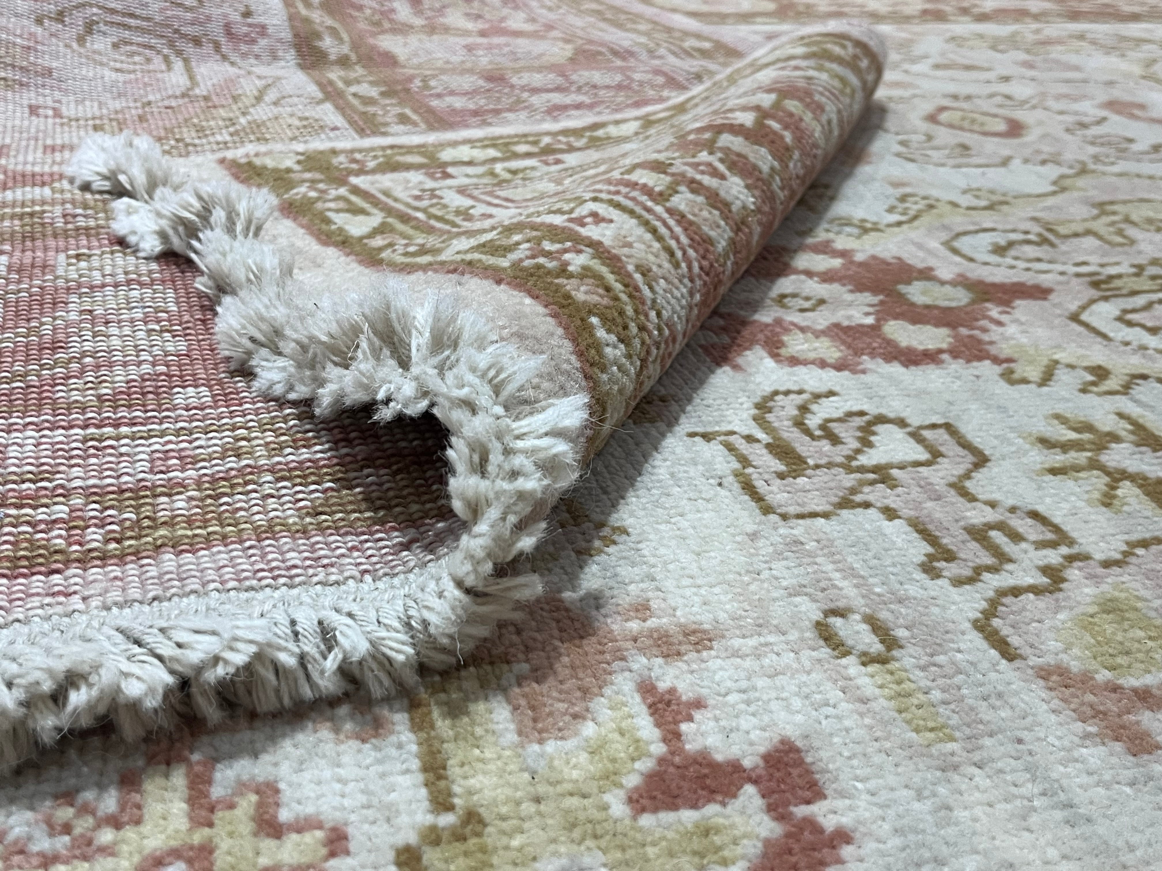Fine Vintage Oushak Rug 8' 0" x 10' 0"