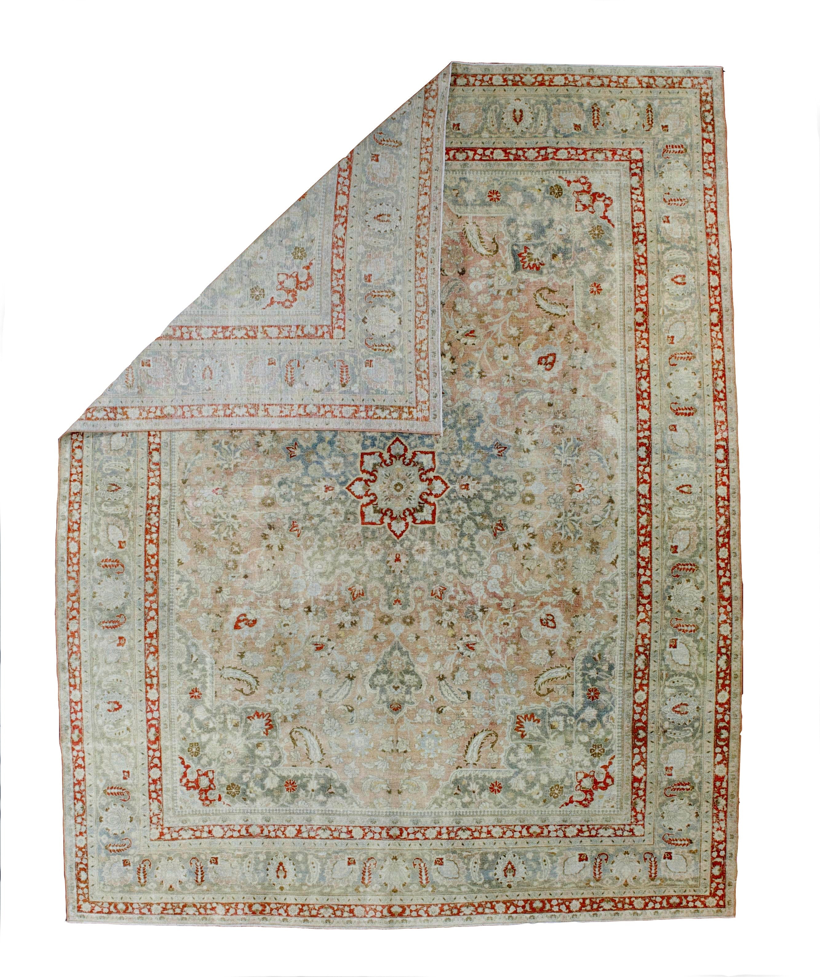 Fine Tabriz Rug 10' x 12' 11''