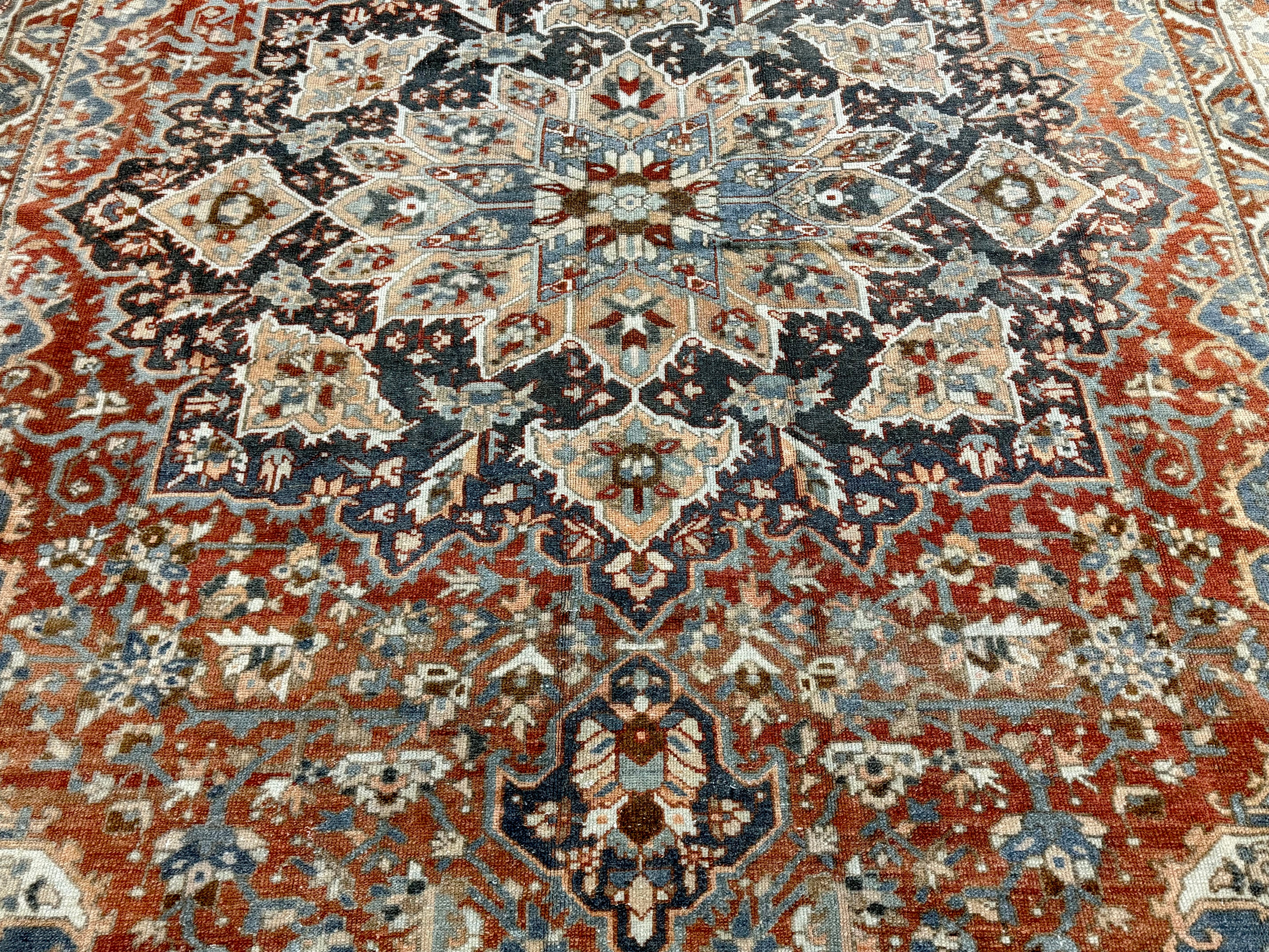 Antique Bakhtiari Rug 10' 9'' x 14' 4''